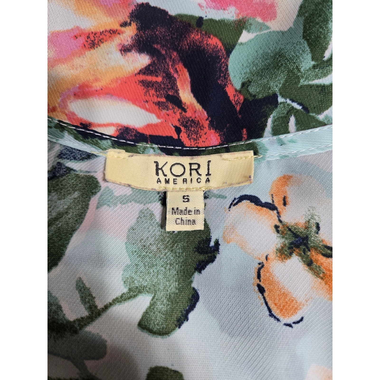 Kori small women’s floral sheer kimono