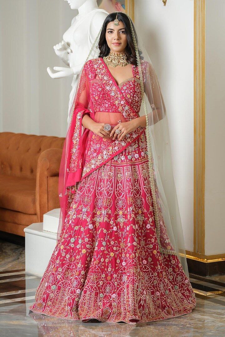 Designer Bollywood Party Wear Look Attractive Malay Satin Silk Lehenga Choli