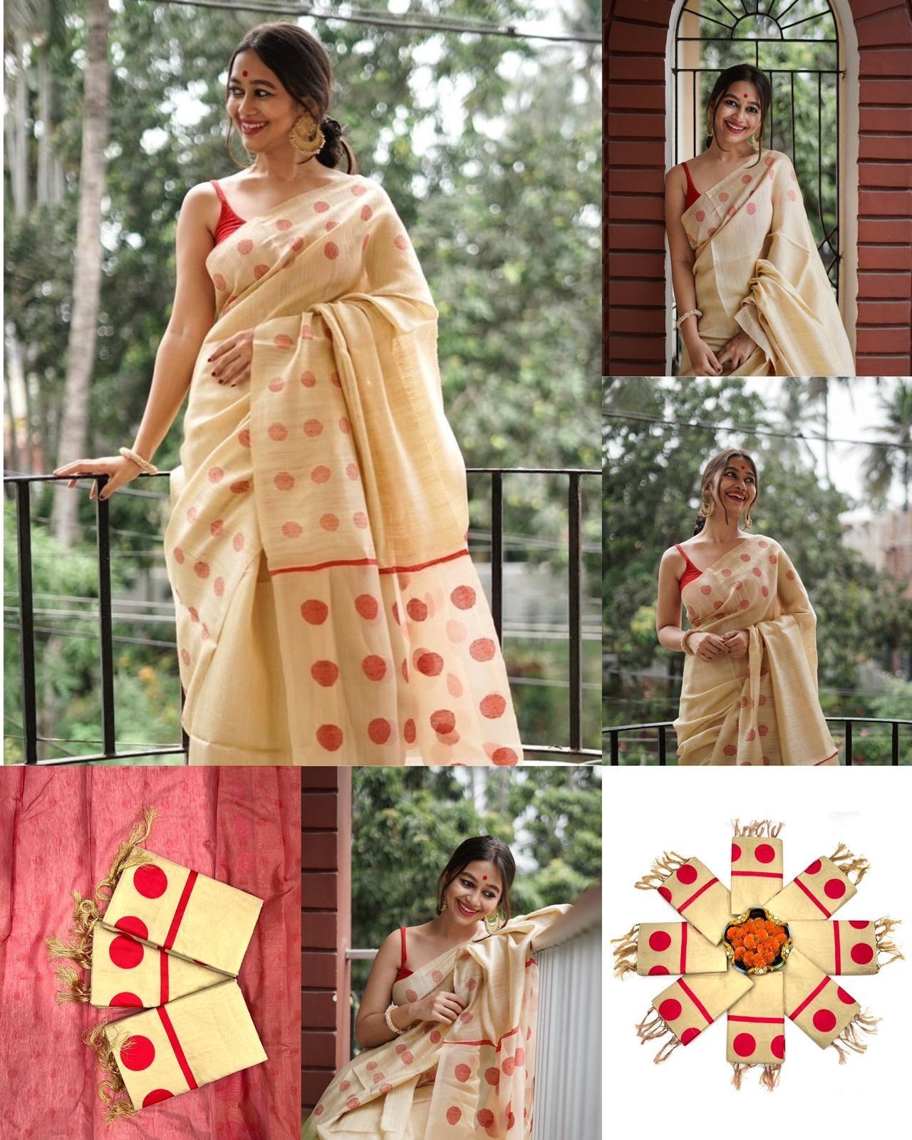 South Indian Wear Saree Bridal Wedding Bollywood Soft Lilan Sari Jacquard Border