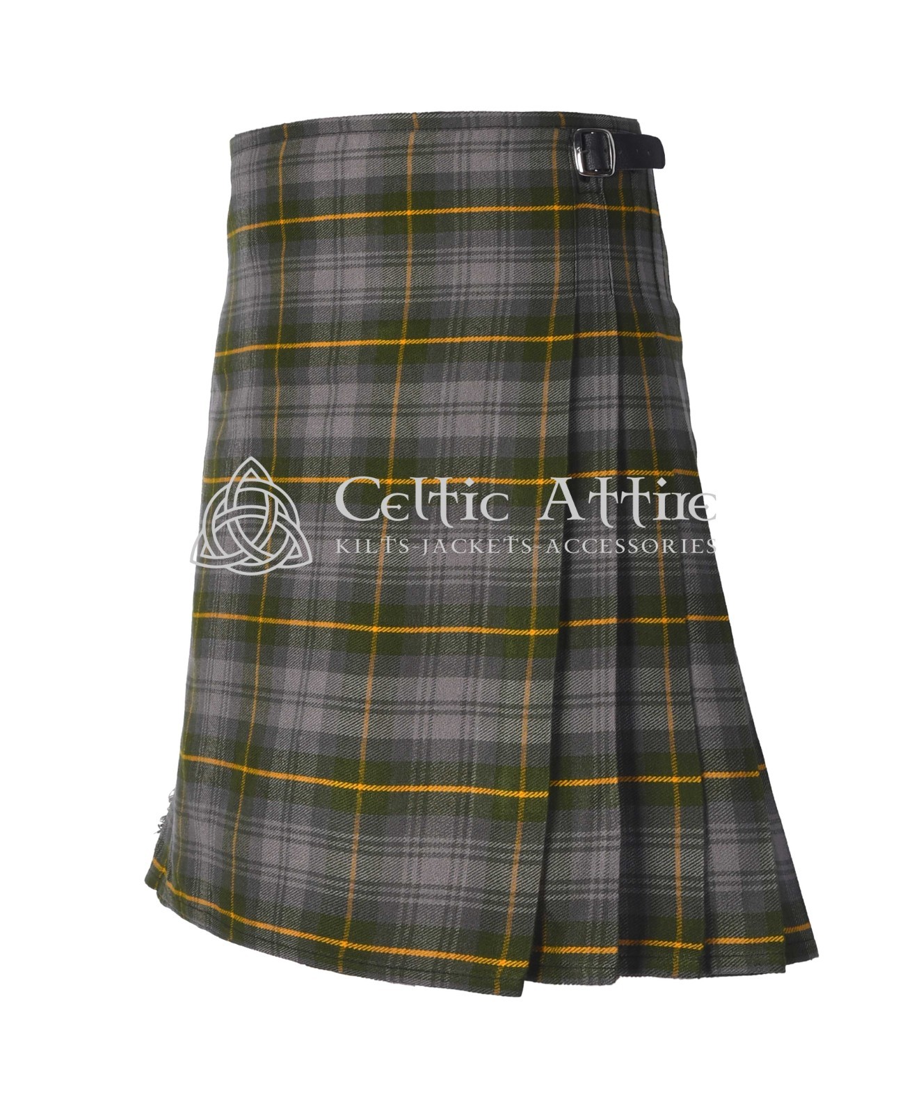 Gordon Weathered Muted 8 Yard Scottish Kilt – Made to Order By Celtic Attire