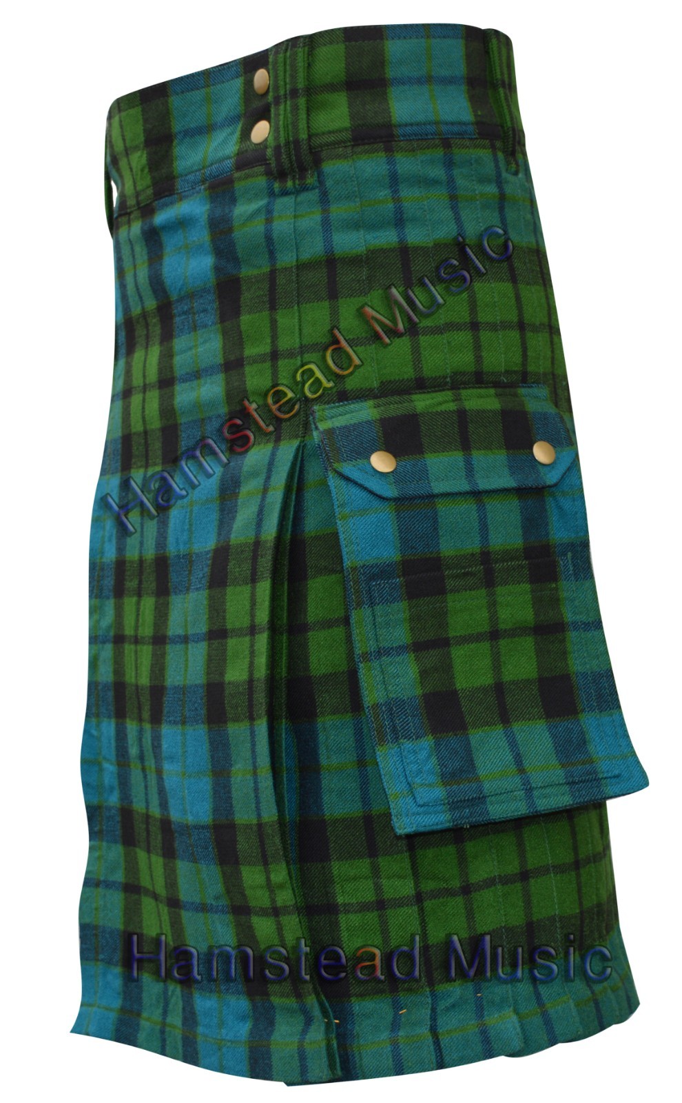 New Ancient Mackay Tartan Highland Utility Pockets Active Men Prime Kilts
