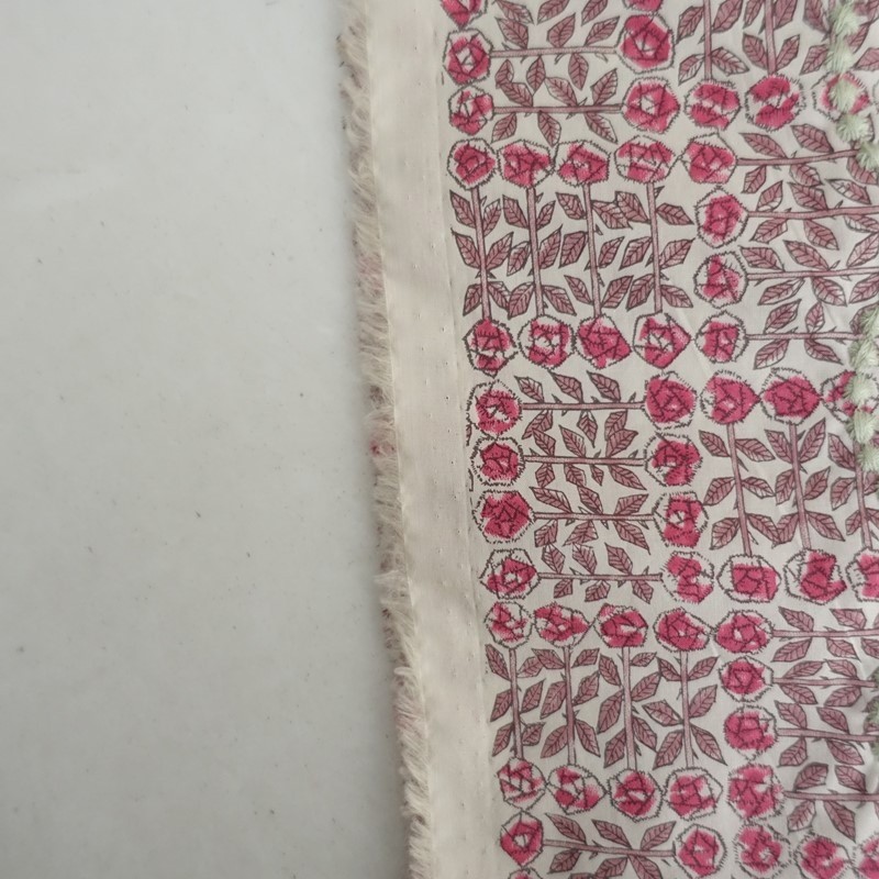 Liberty x mina perhonen Tambourine x Sleeping Rose Fabric 110x103cm