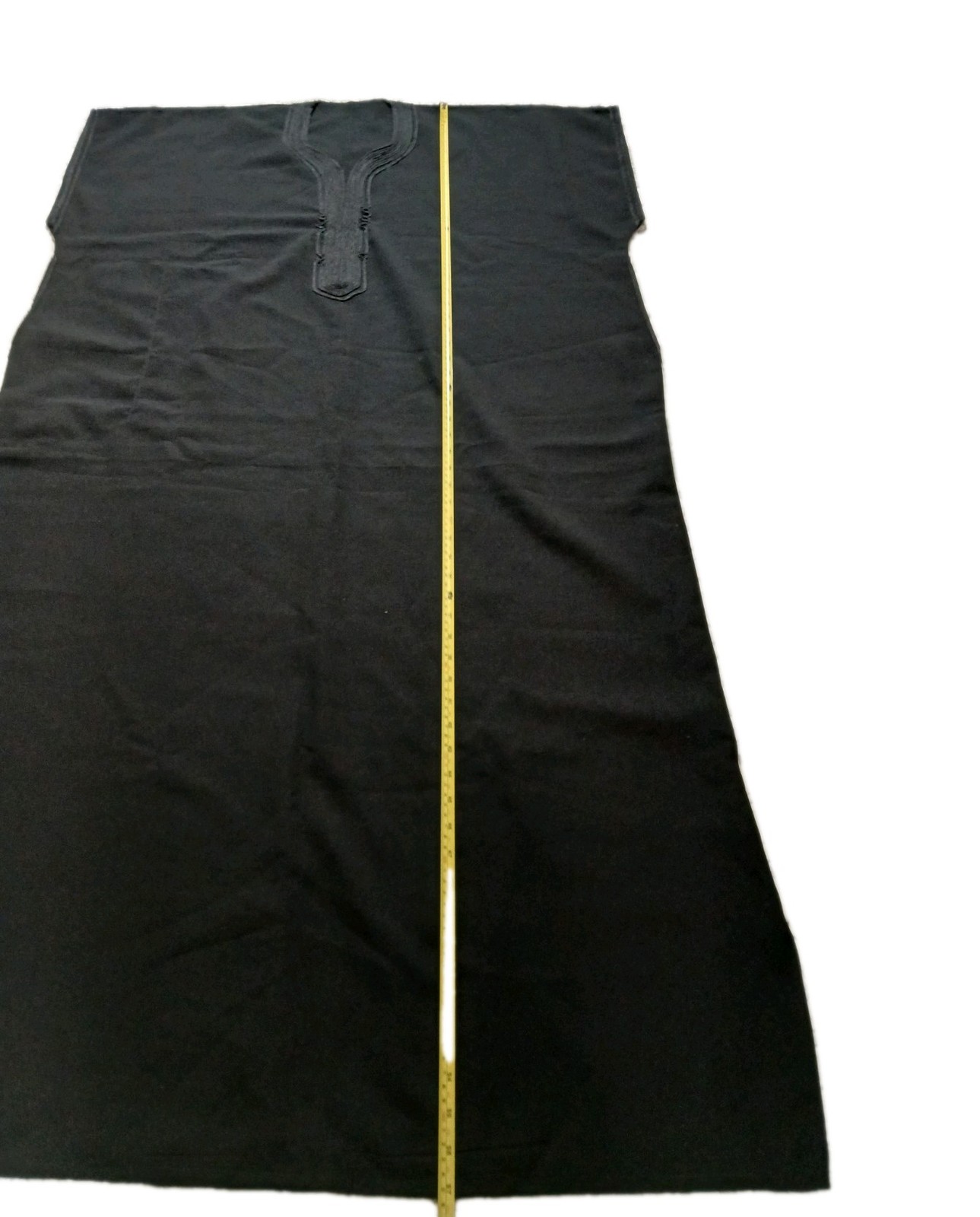 Moroccan Men black Kandora Size xxl