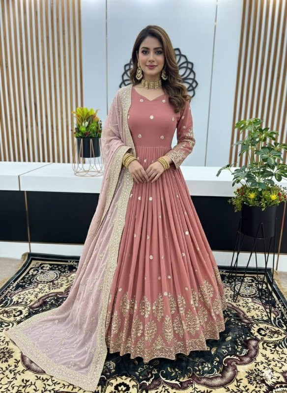 Anarkali Gown Pakistani Salwar Kameez Ready made Indian Wedding Party Bollywood