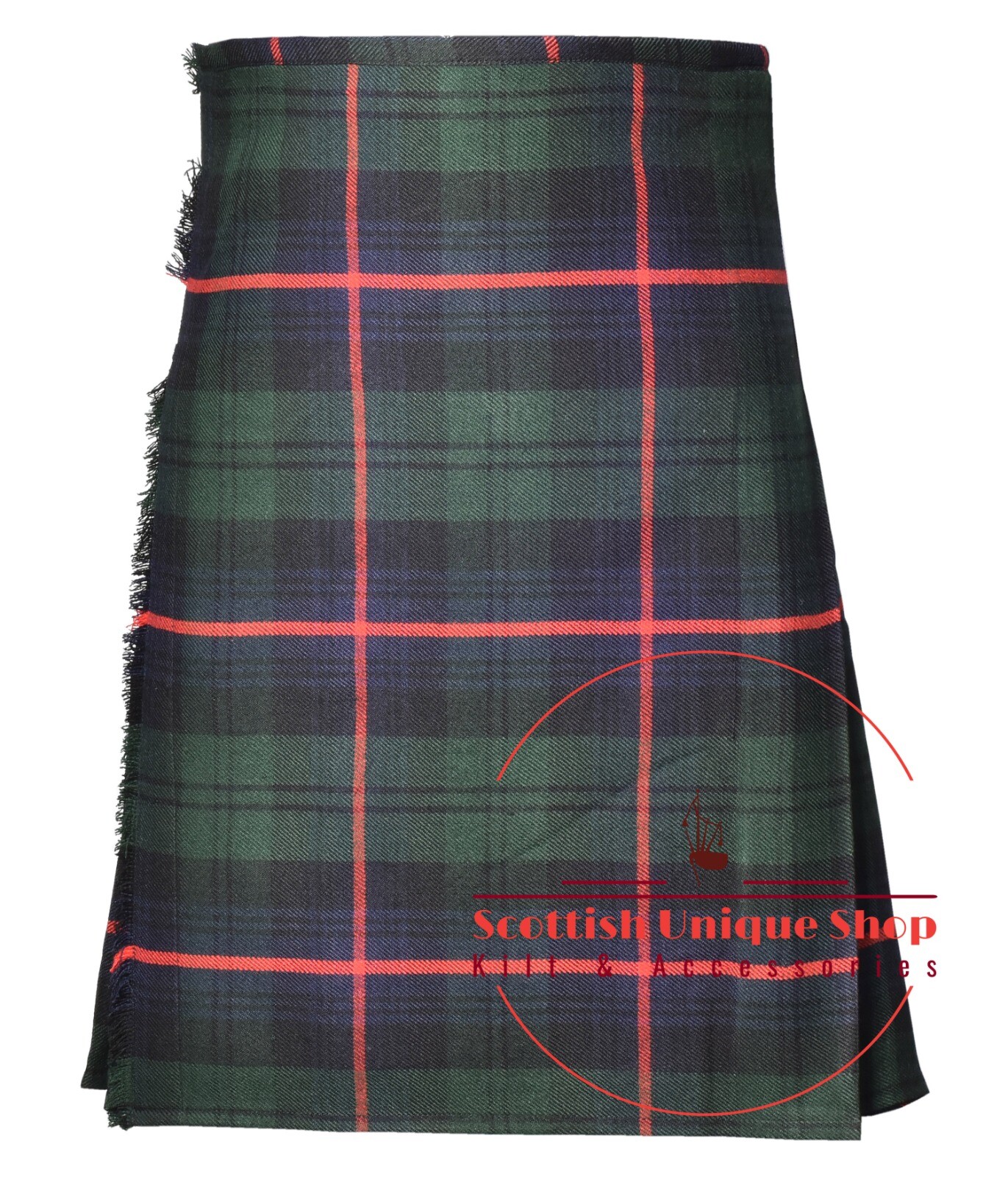 Scottish Traditional Armstrong Modern tartan 8 yard kilt – Men Custom Size kilt