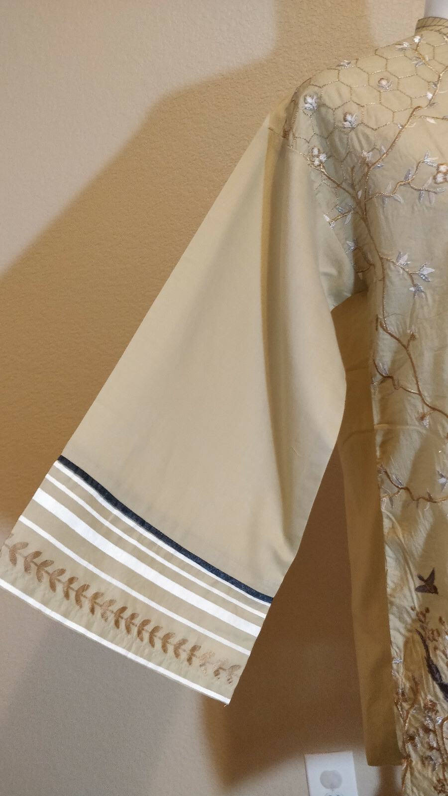NWT GUL AHMED Sizes XS, M Embroidered Kurti Pakistani Designer Summer Lawn JOFA