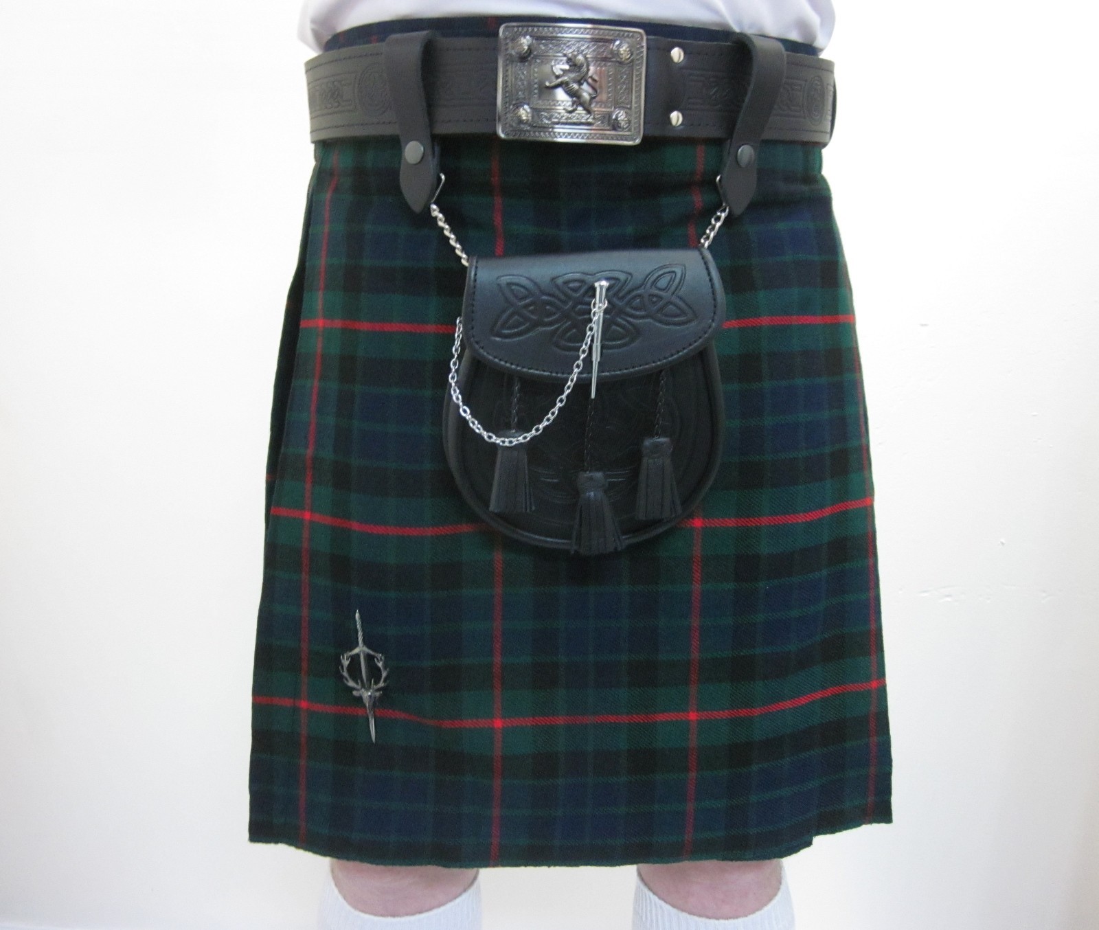 Gunn Modern Tartan Scottish Kilt Waist Sizes 30 – 52
