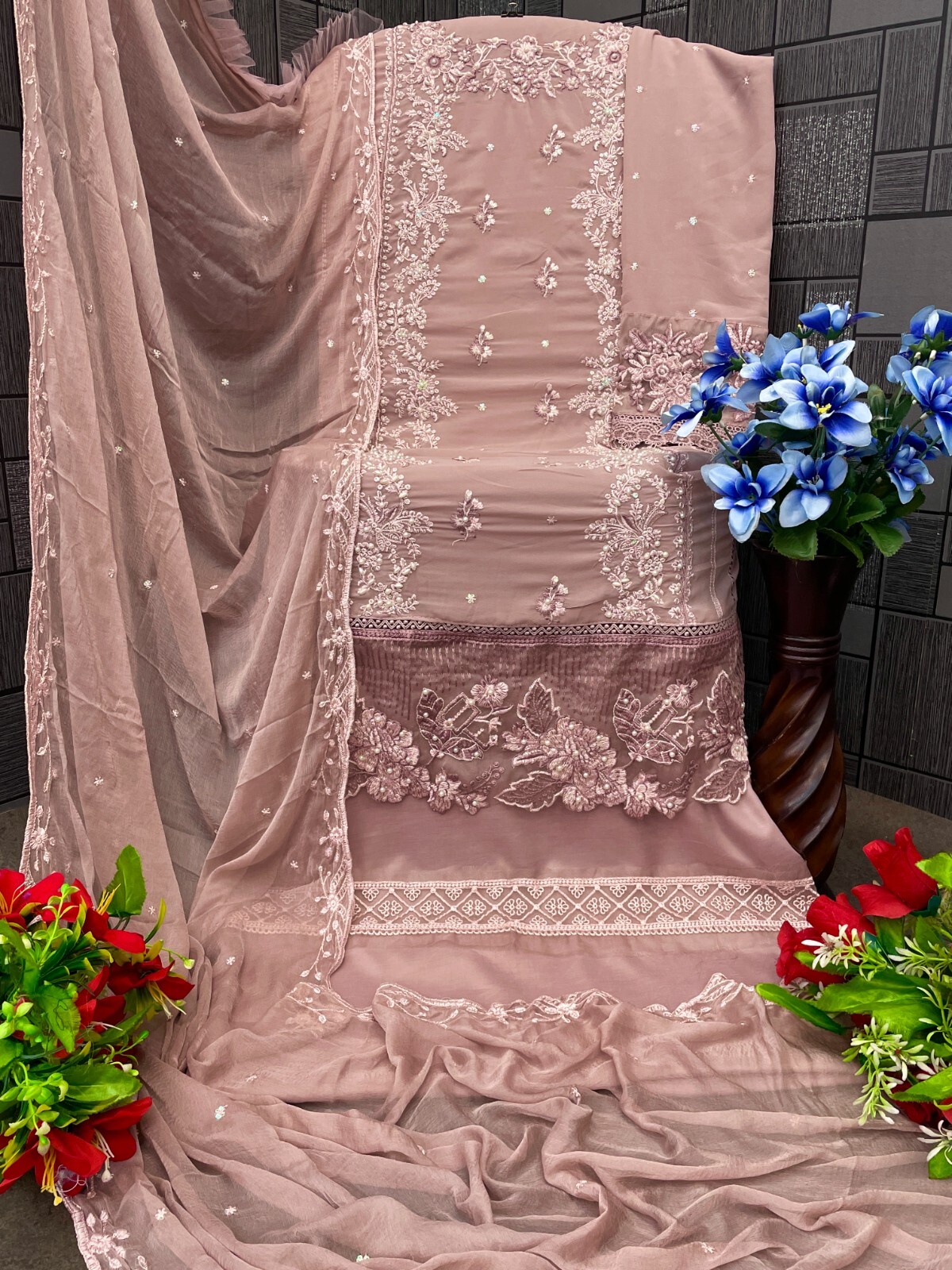 Beautiful Pakistani Suit Material