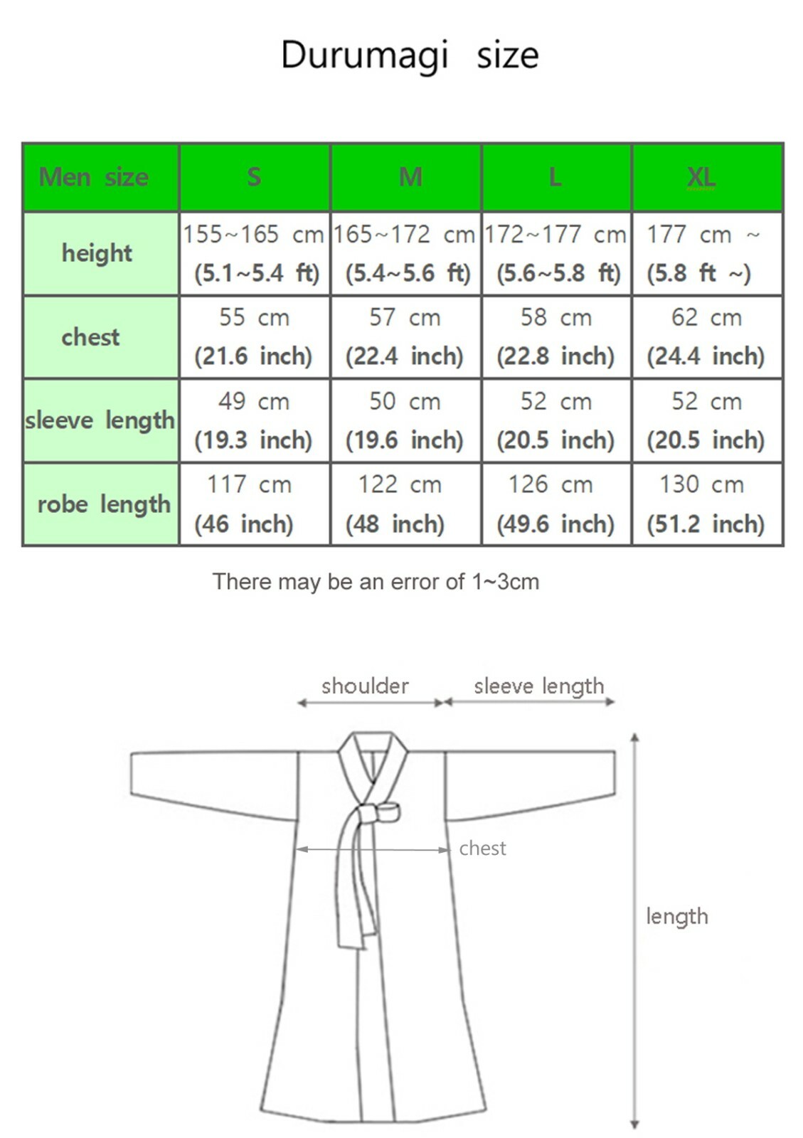 Men outer coat Korean traditional garment Durumagi Hanbok 10 symbol of longevity