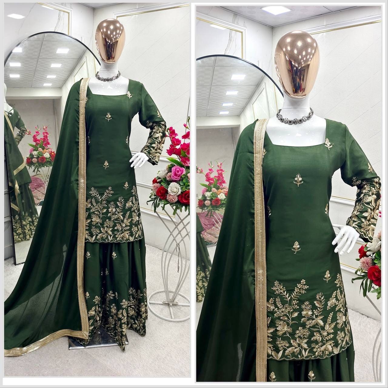 Designer Indian Pakistani Salwar Kameez Bollywood Dress Party Wear Suit wedding