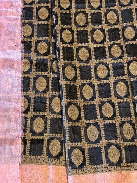 New Indian Kota Silk Saree with blouse unstitched