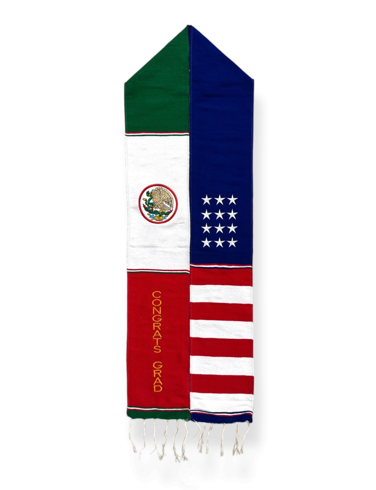 Mexican Graduation Stole Sash Class of 2025 Serape Style Estolas Para Graduación