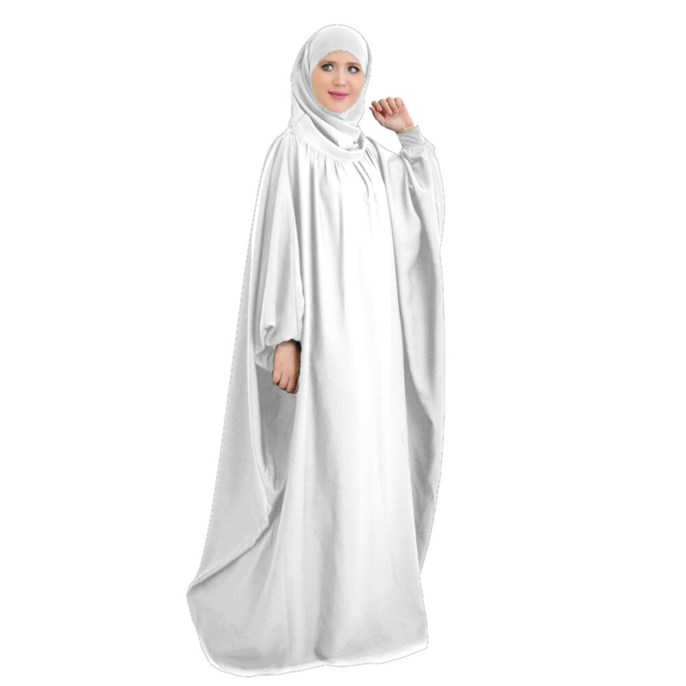 Dubai Women Abaya Burka Niqab Prayer Kaftan Islamic Long Robe Ramadan Dress Maxi