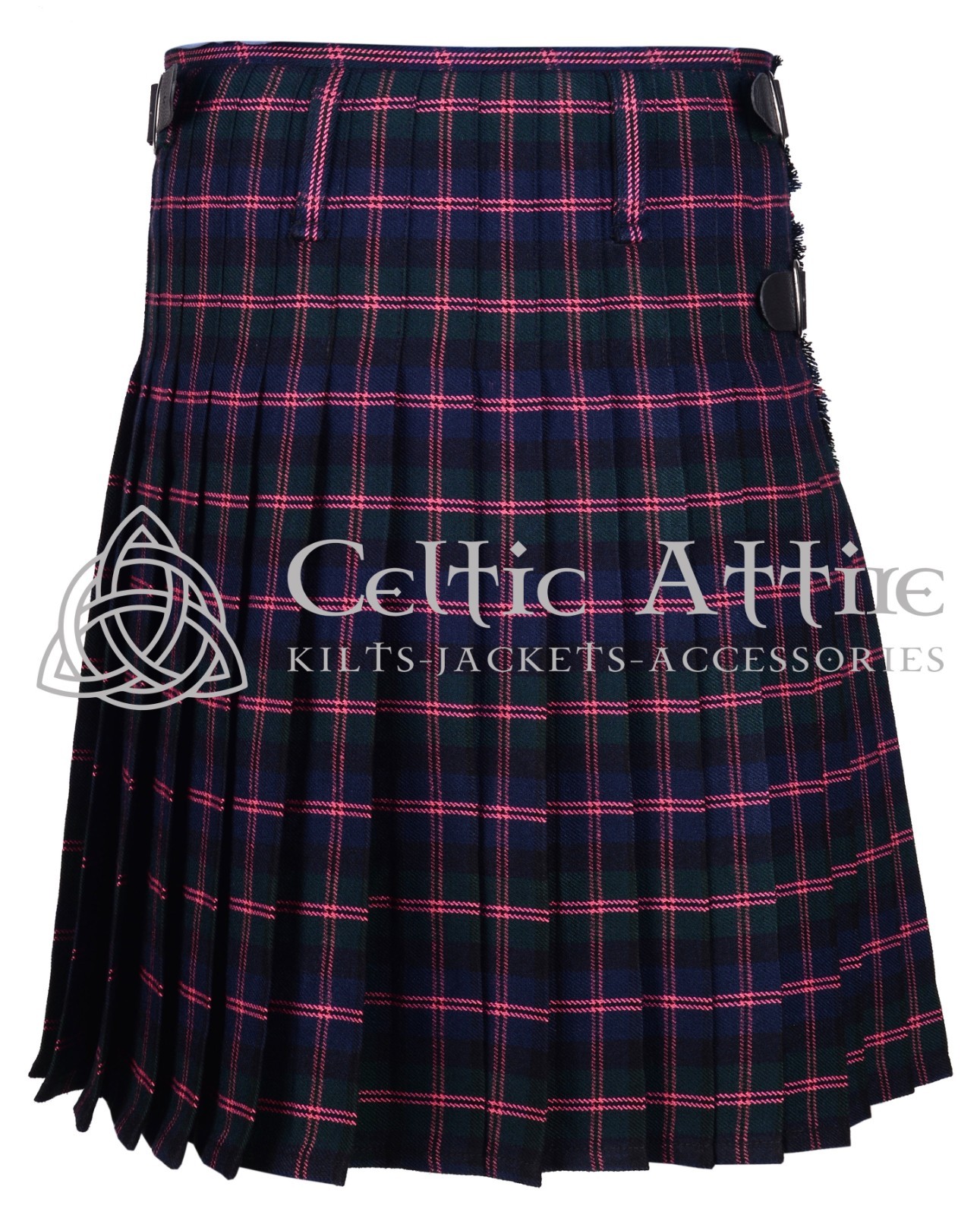 MacThomas Tartan 8 Yard Scottish Kilt – Made to Order By Celtic Attire