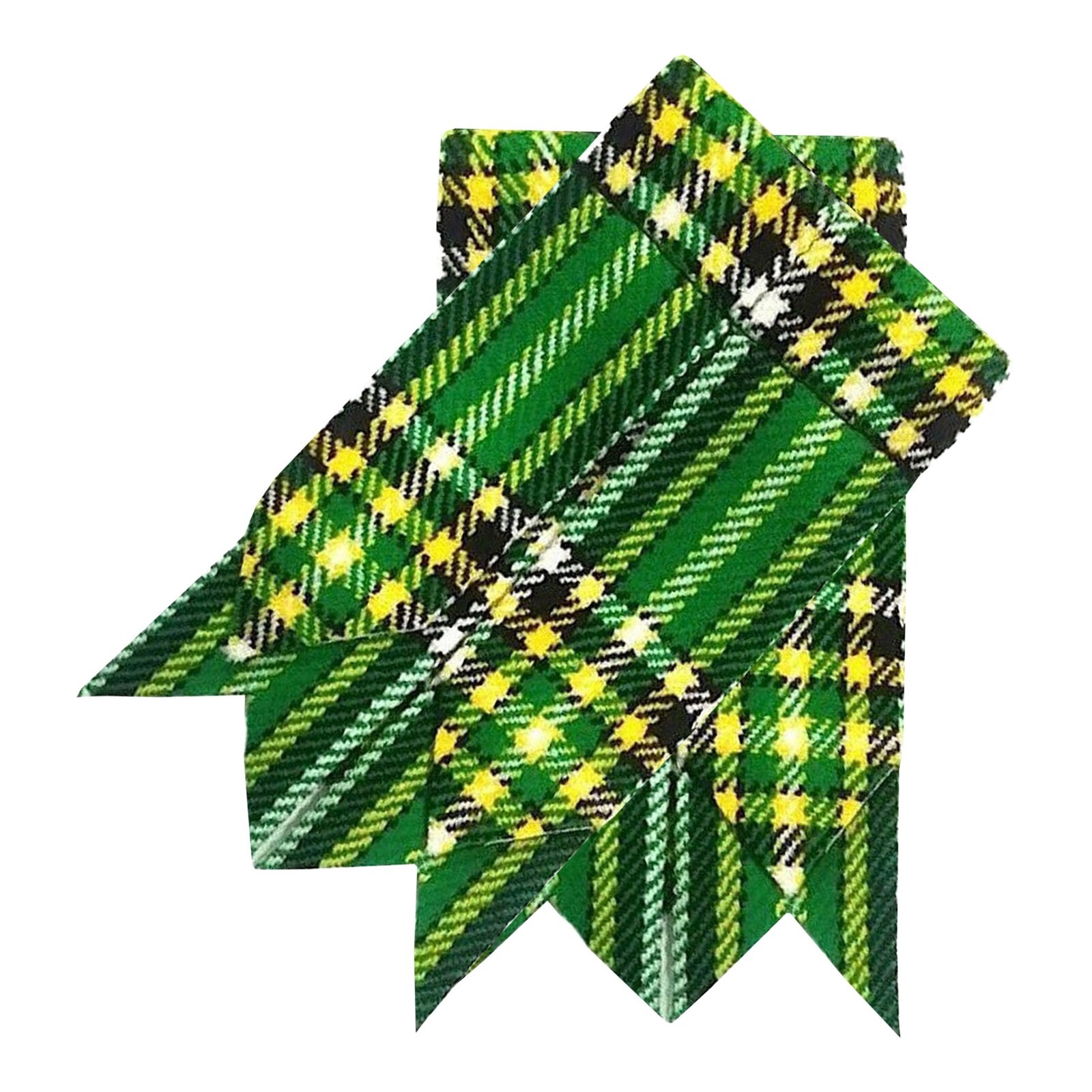 Scottish Tartan Irish Heritage Flashes Tartan Kilt Hose Garter Highland Outfit