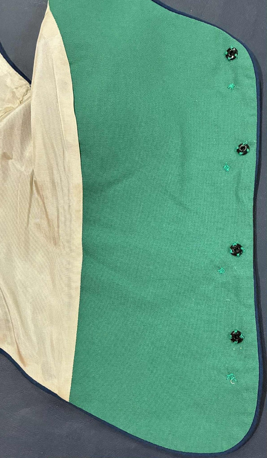 Traditional Oktoberfest Ladies Vest TEAL GREEN
