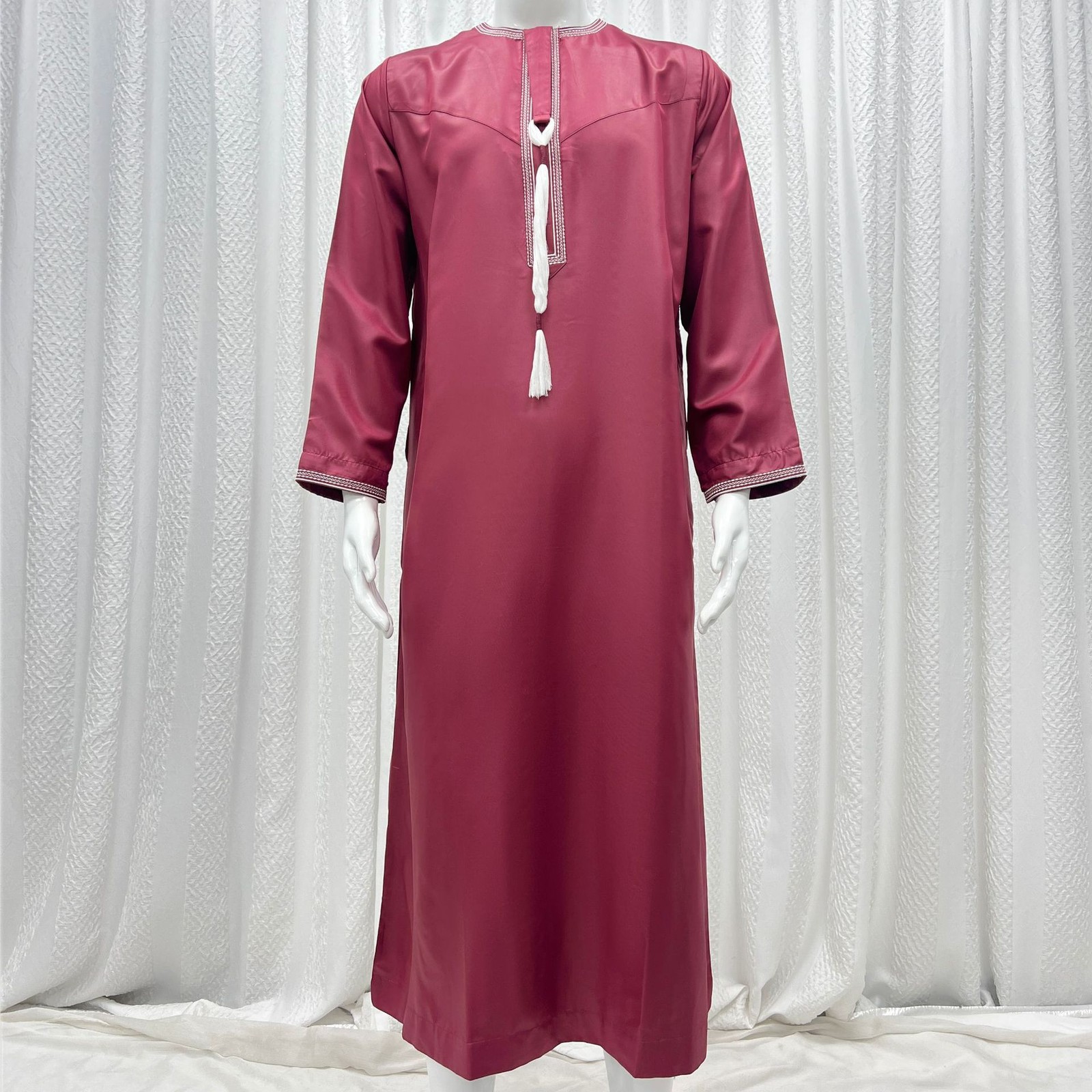 Saudi Men Abaya Muslim Kaftan Jubba Thoub Thobe Dishdasha Arab Long Robe Ramadan