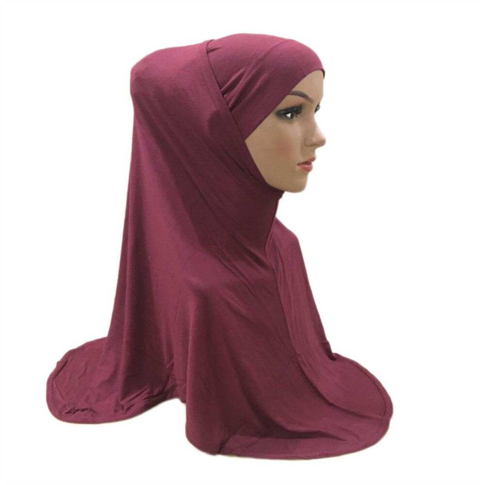 Instant Ramadan Women Muslim Hijab Headwrap Wear Turban Islamic Head Cover Amira