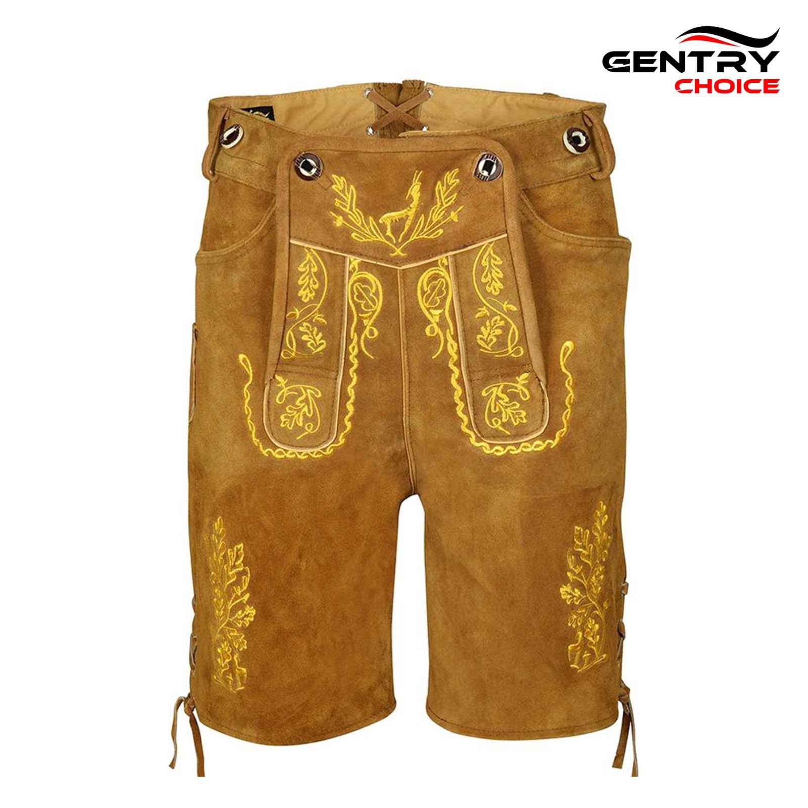 Men Bavarian Lederhosen Suede Oktoberfest Outfit Traditional German Outfit