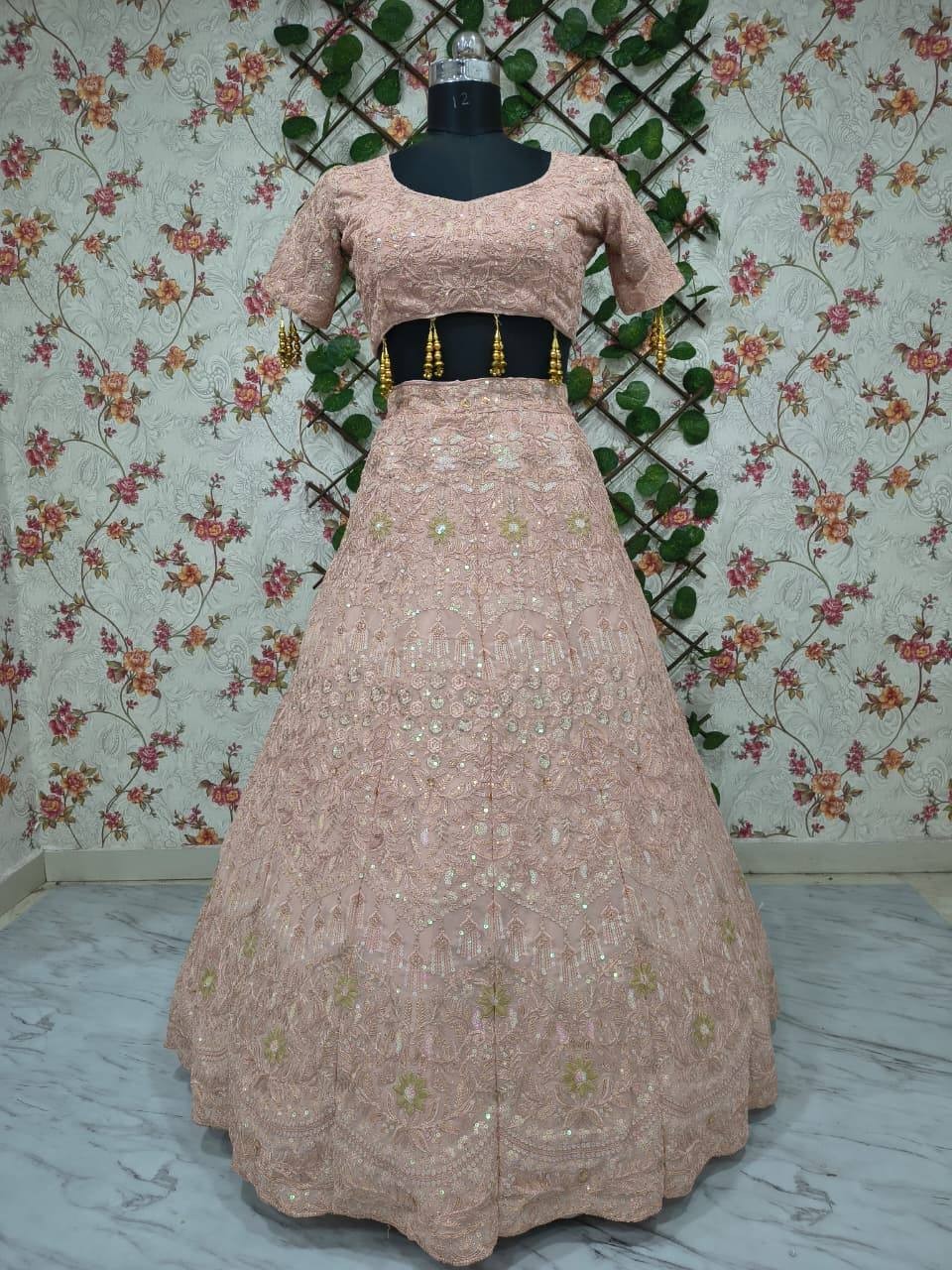 Party Lehenga Choli Indian Designer Bollywood Lehnga Wedding Ethnic Bridal eid