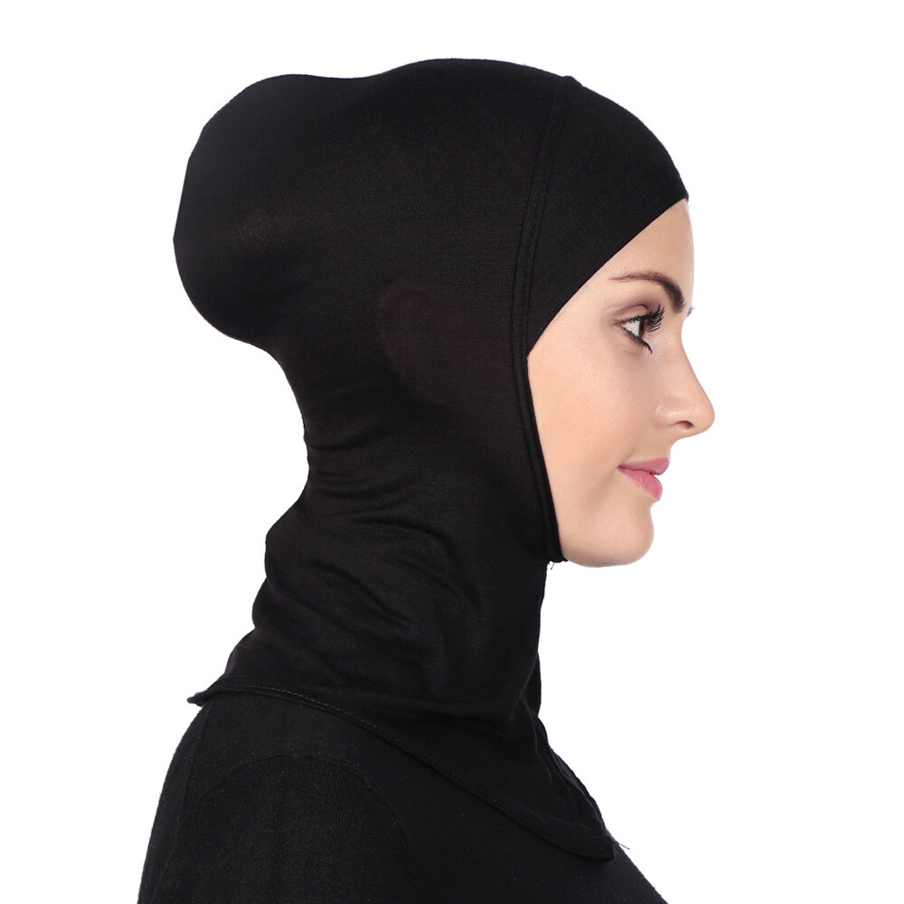 Muslim Women Ninja Headwear Cover Bonnet Inner Hat Underscarf Hijab Cap Scarf