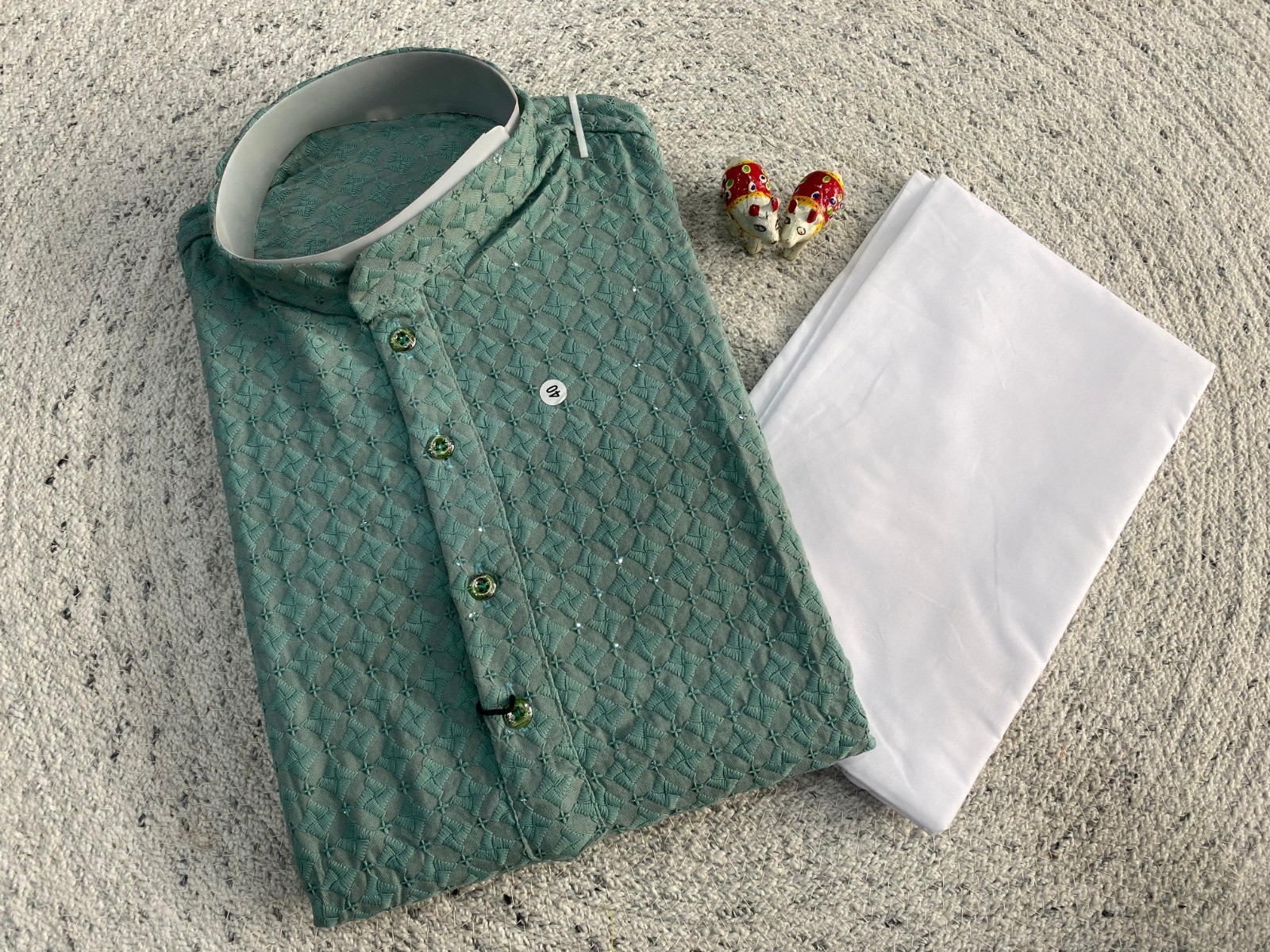 Pakistani Kurta Pajama Men’s Stitched Ready To Wear Wedding Kurta Pyjama Set
