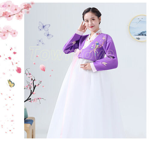 Women Hanbok Dress Korean Traditional Hanbok Hanbok Korean National Costumes