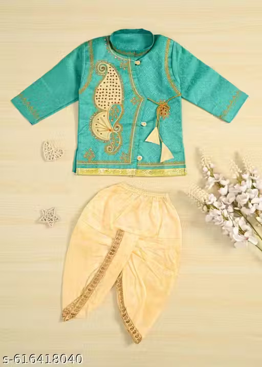 Trending Kids Printed boy kurta Pajama set | Kids Boys Kurta Dhoti Pajama