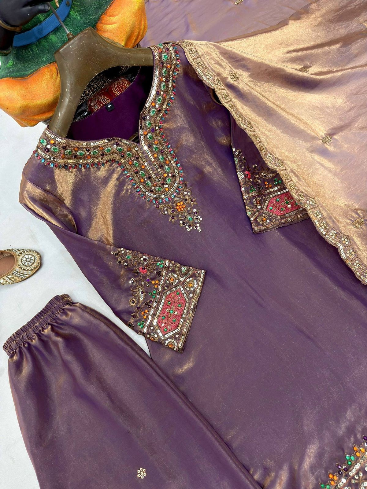 Designer Indian Pakistani kurti plazzo Bollywood Dress Party Wear Suit wedding