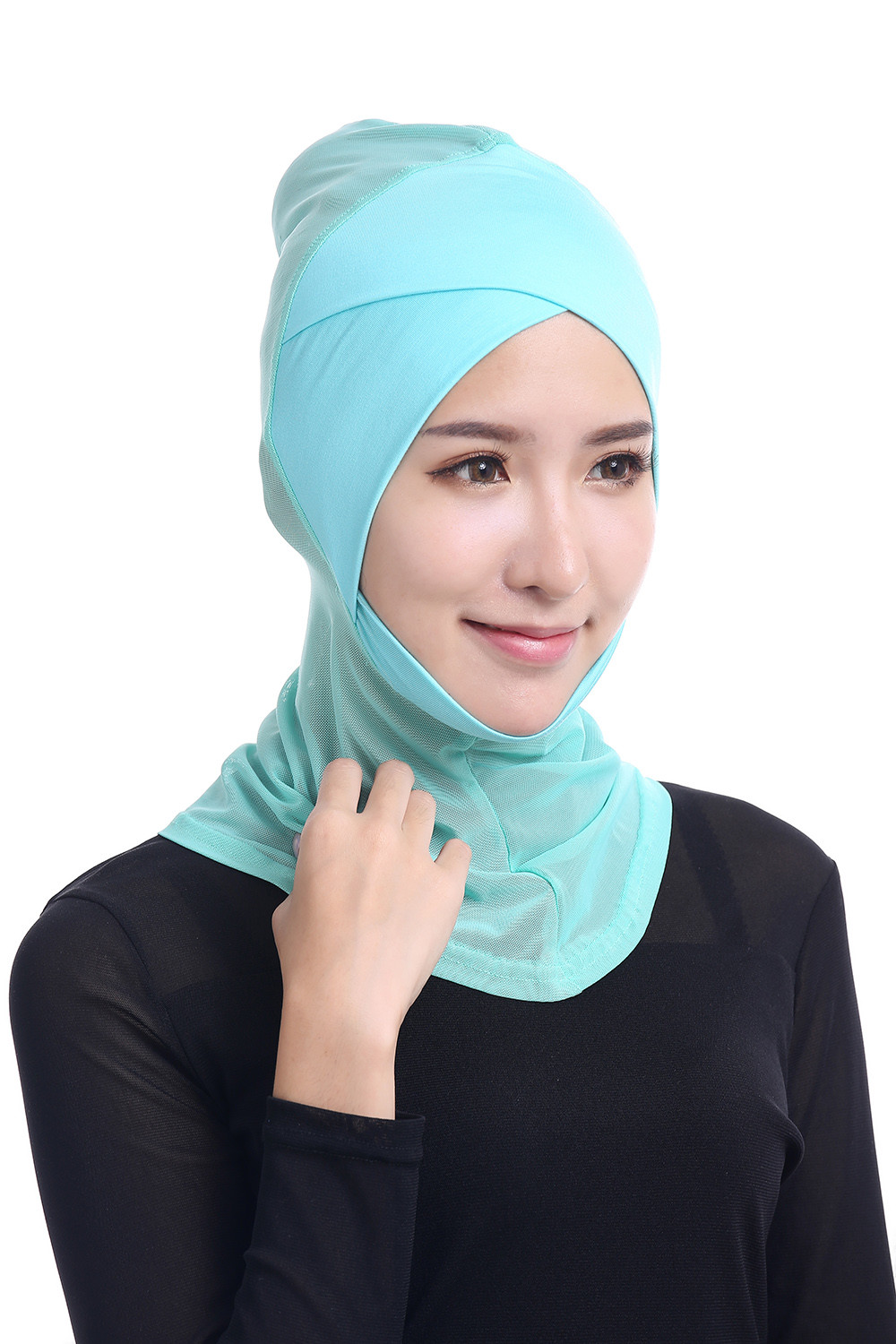 Ramadan Muslim Islamic Women Cross Easy Sport Cap Hijab Headwear Shawl Scarf New