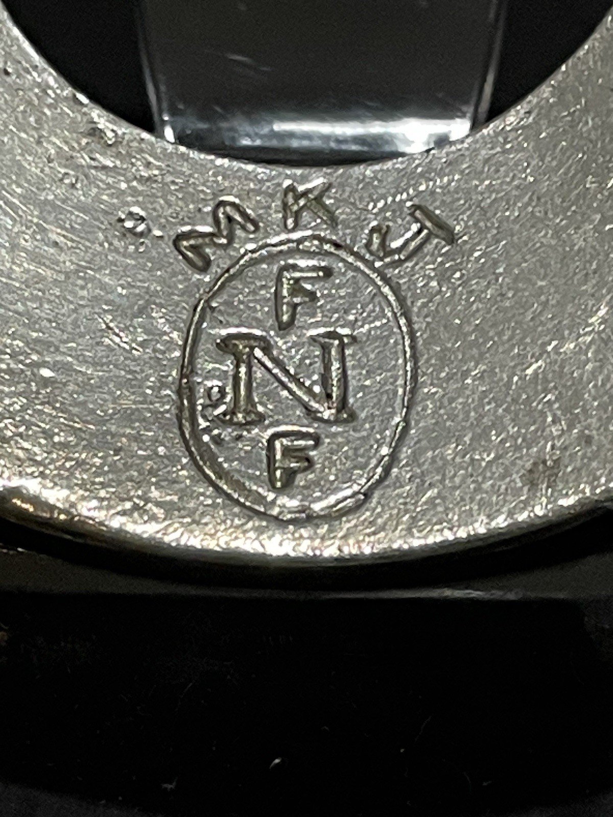 Celtic Kilt Penannular Brooch Signed Clothing Latch Metal Symbol Functional Gift
