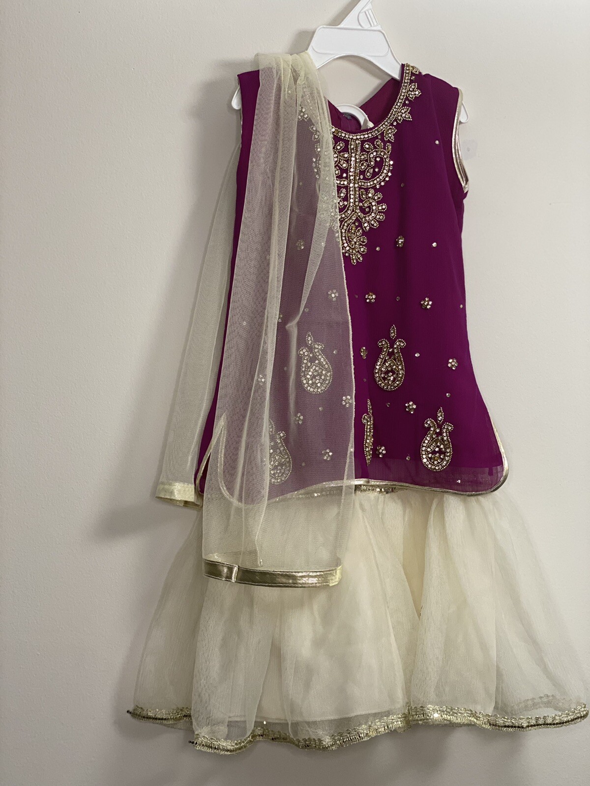 Fancy Lehnga For Girls Ages 3-4 Years Ready-to-wear