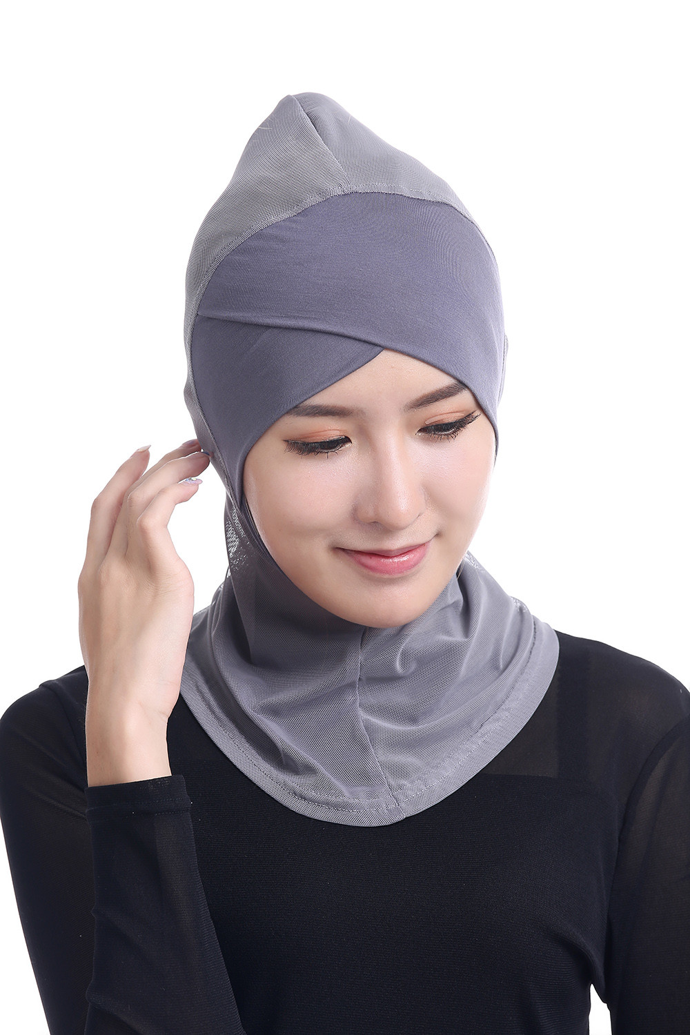 Ramadan Muslim Islamic Women Cross Easy Sport Cap Hijab Headwear Shawl Scarf New