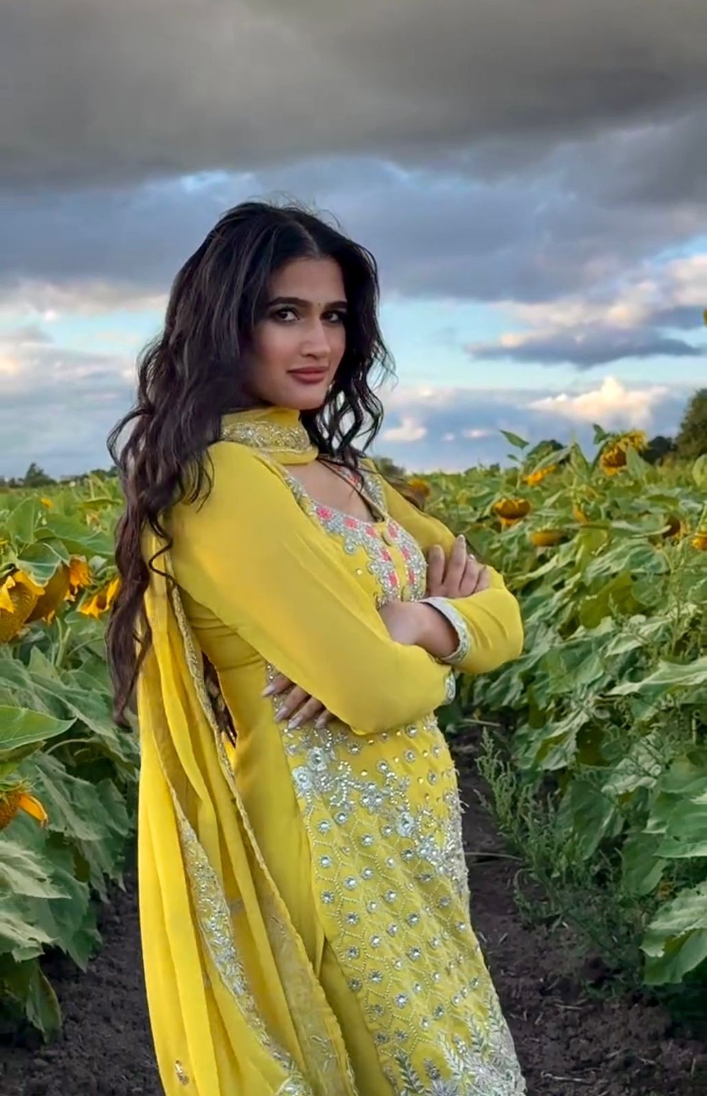 PUNJABI SHARARA PLAZZO KURTI PLAZZO SALWAR KAMEEZ SUIT WOMEN READY MADE DESIGNER