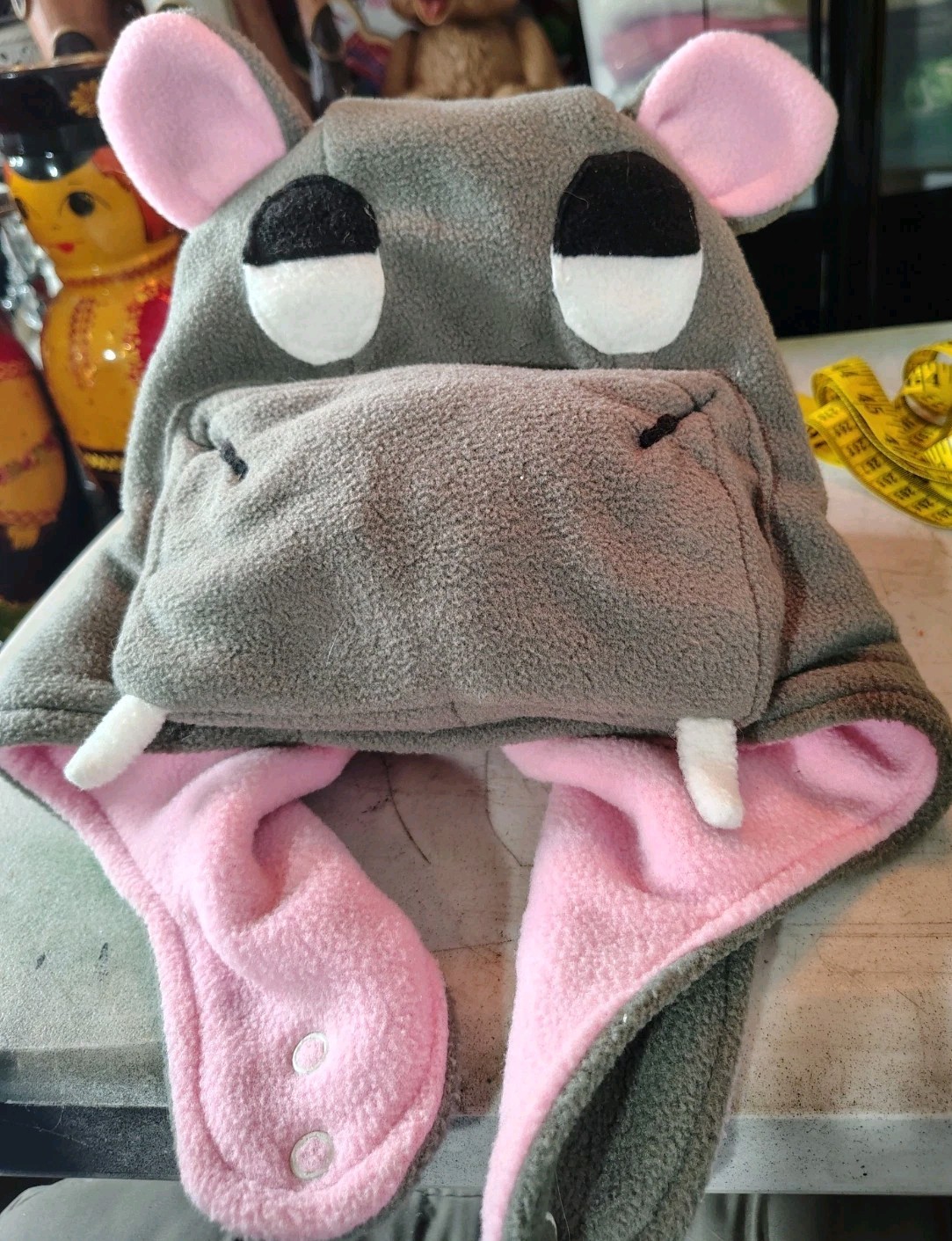 A FreakA Vintage Hippo Adults Hood Made In South Africa OSFM