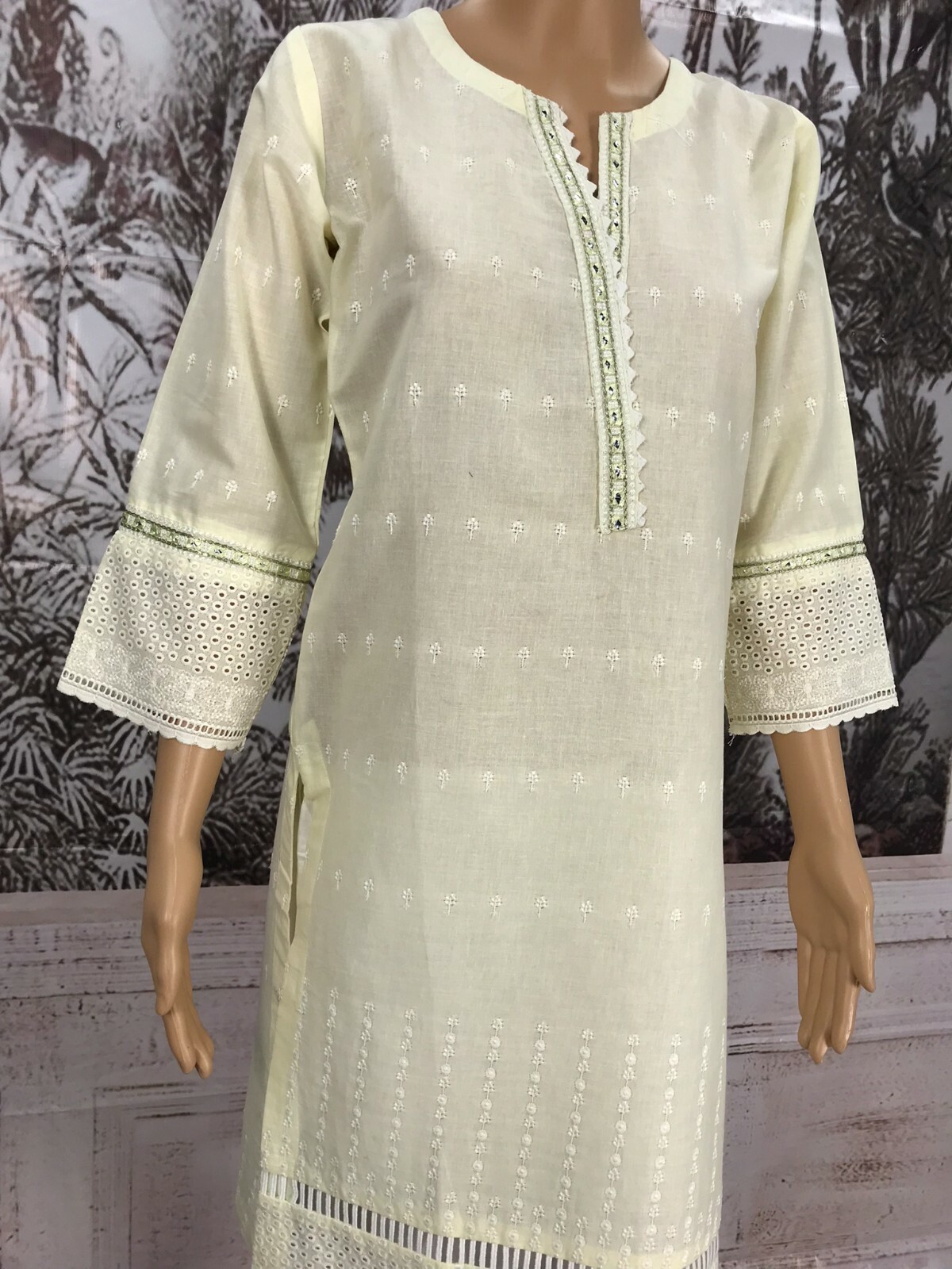 TAWAKKAL CHIKAN KURTI READY TO WEAR
