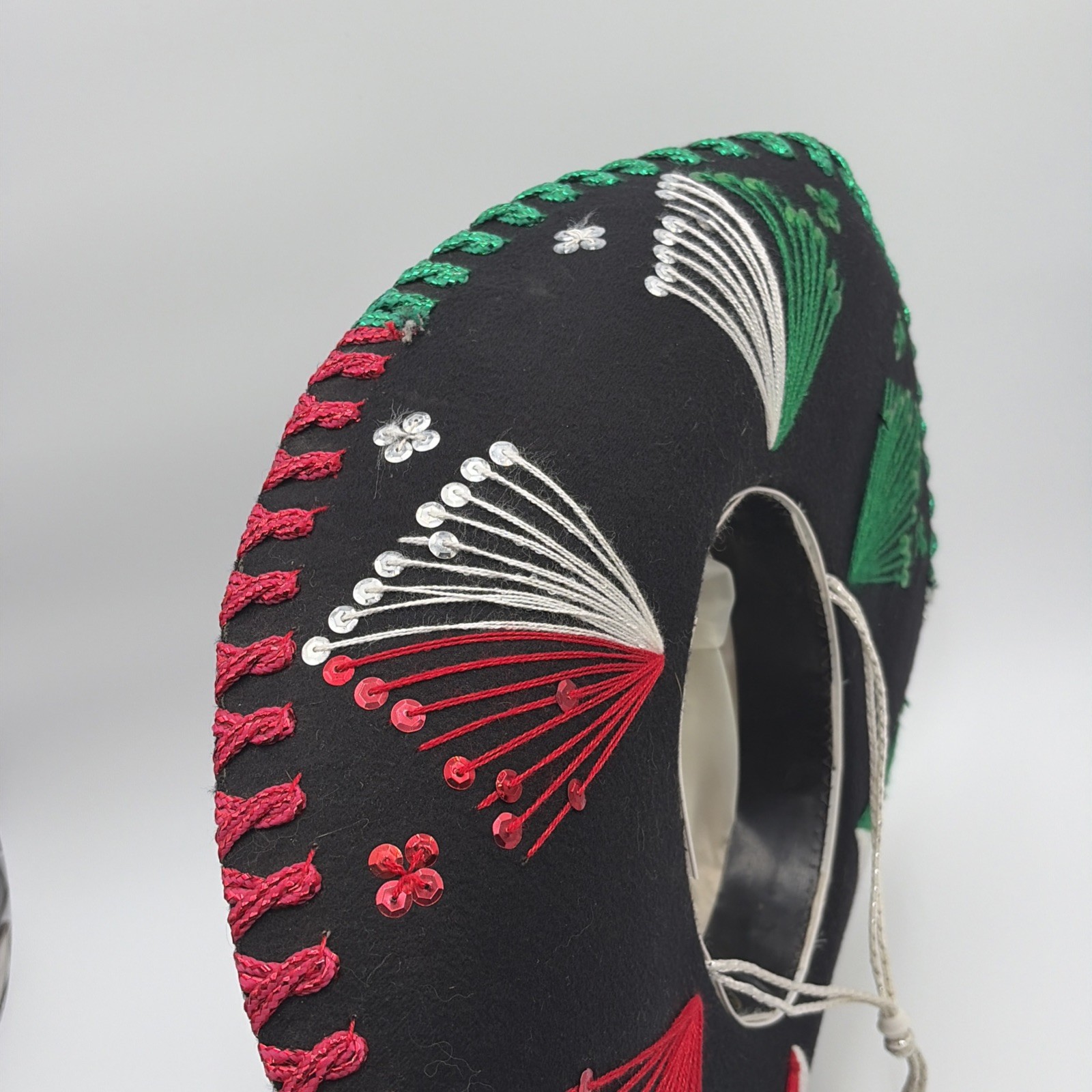 Sombrero Authentic Vintage Gonzalez Mexico Flag