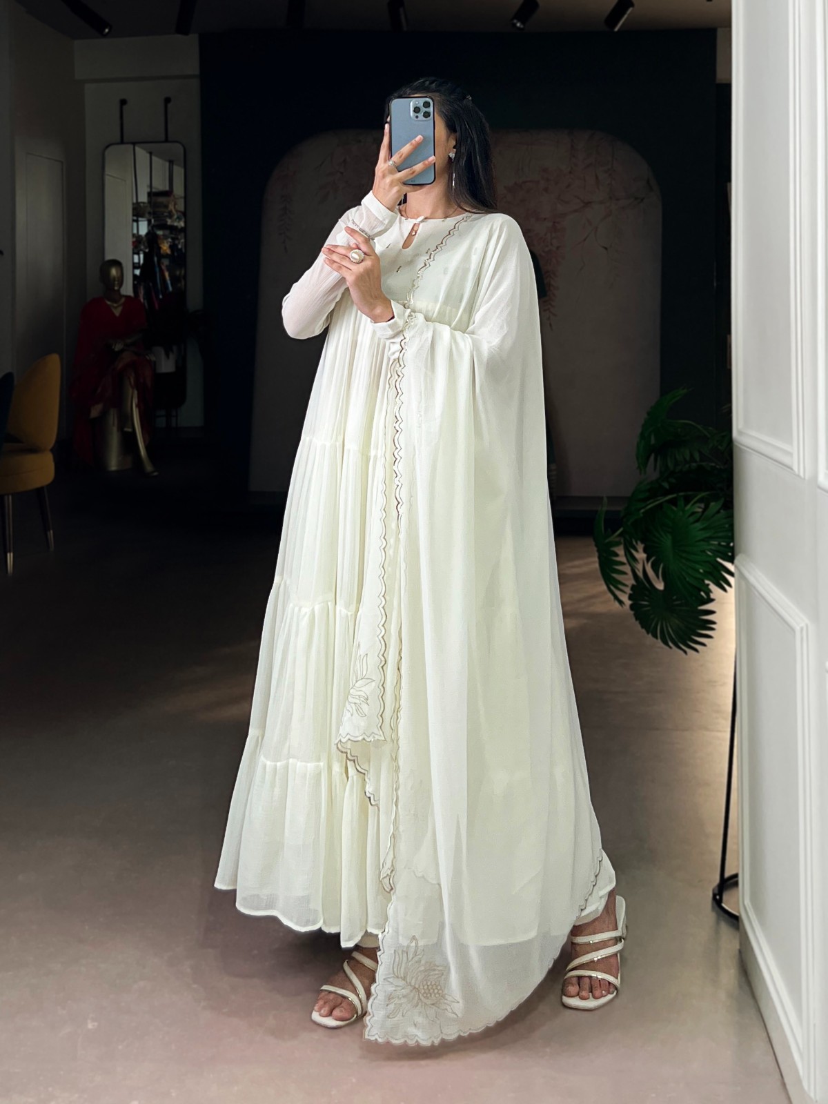 Bollywood Anarkali Gown Suit Indian Pakistani Party Wear Readymade Dress Wedding