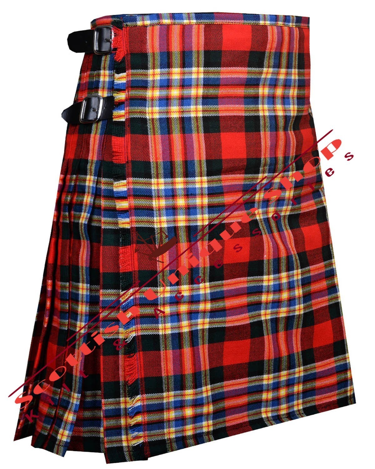 Scottish Handmade Traditional MacGill Modern Tartan kilt Men’s Custom Size Kilt