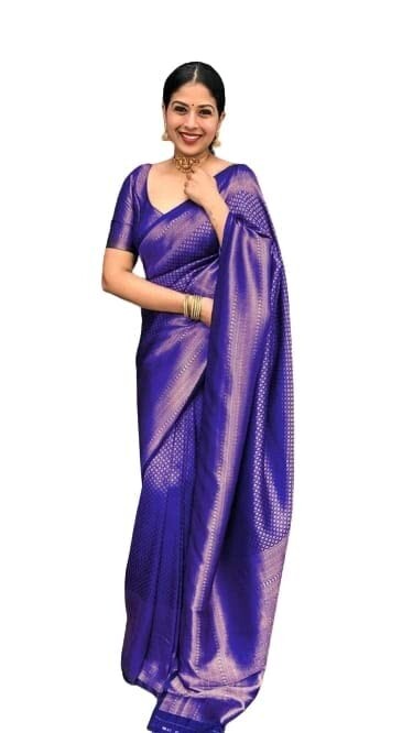 Bollywood Designer Soft Silk indian Traditional Saree For Woman