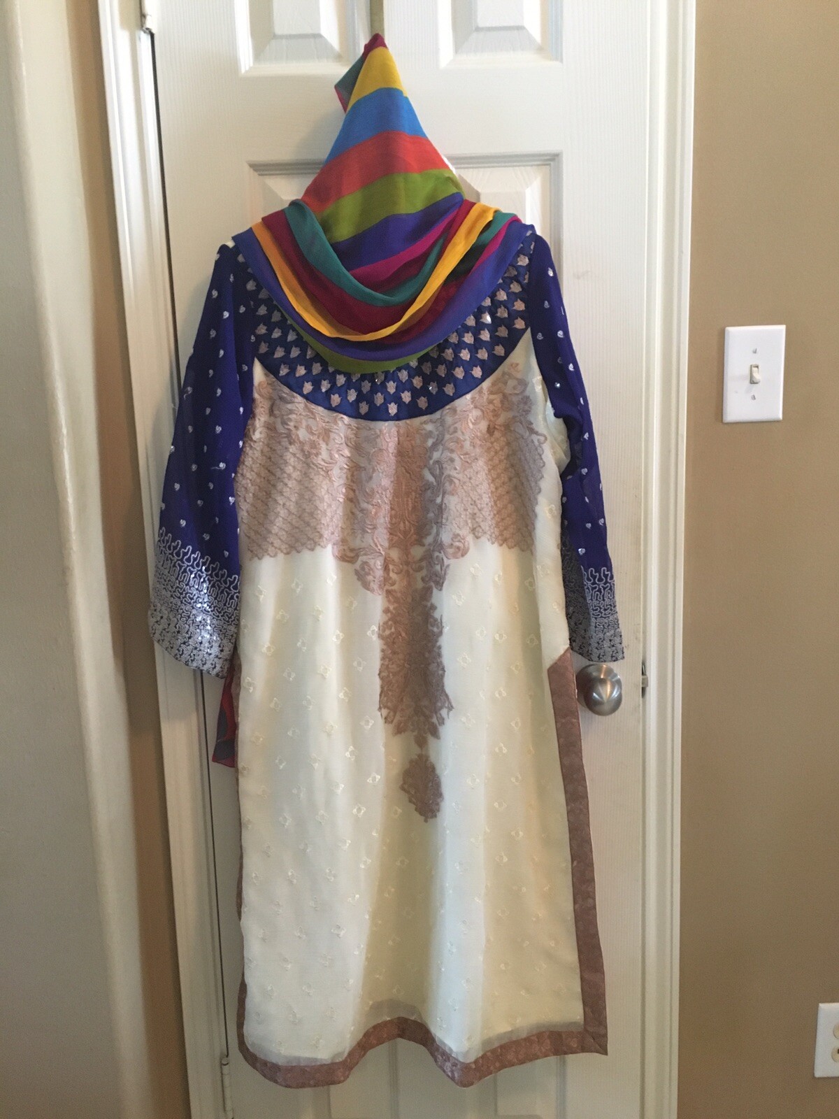 Pakistani Designer Charizma Chiffon Embroidered Sequin Work Party Wear Suits XL