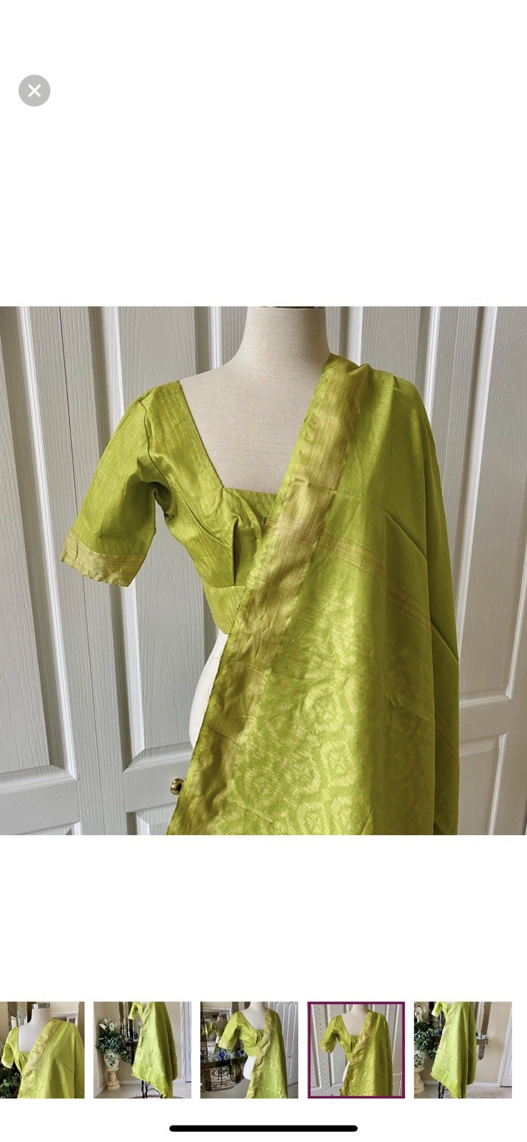Sari Saree Stitched Blouse Crop Top New
