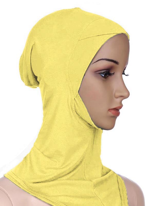 Soft Women Muslim Inner Hijab Hat Islamic Full Cover Underscarf Wrap Bonnet Cap