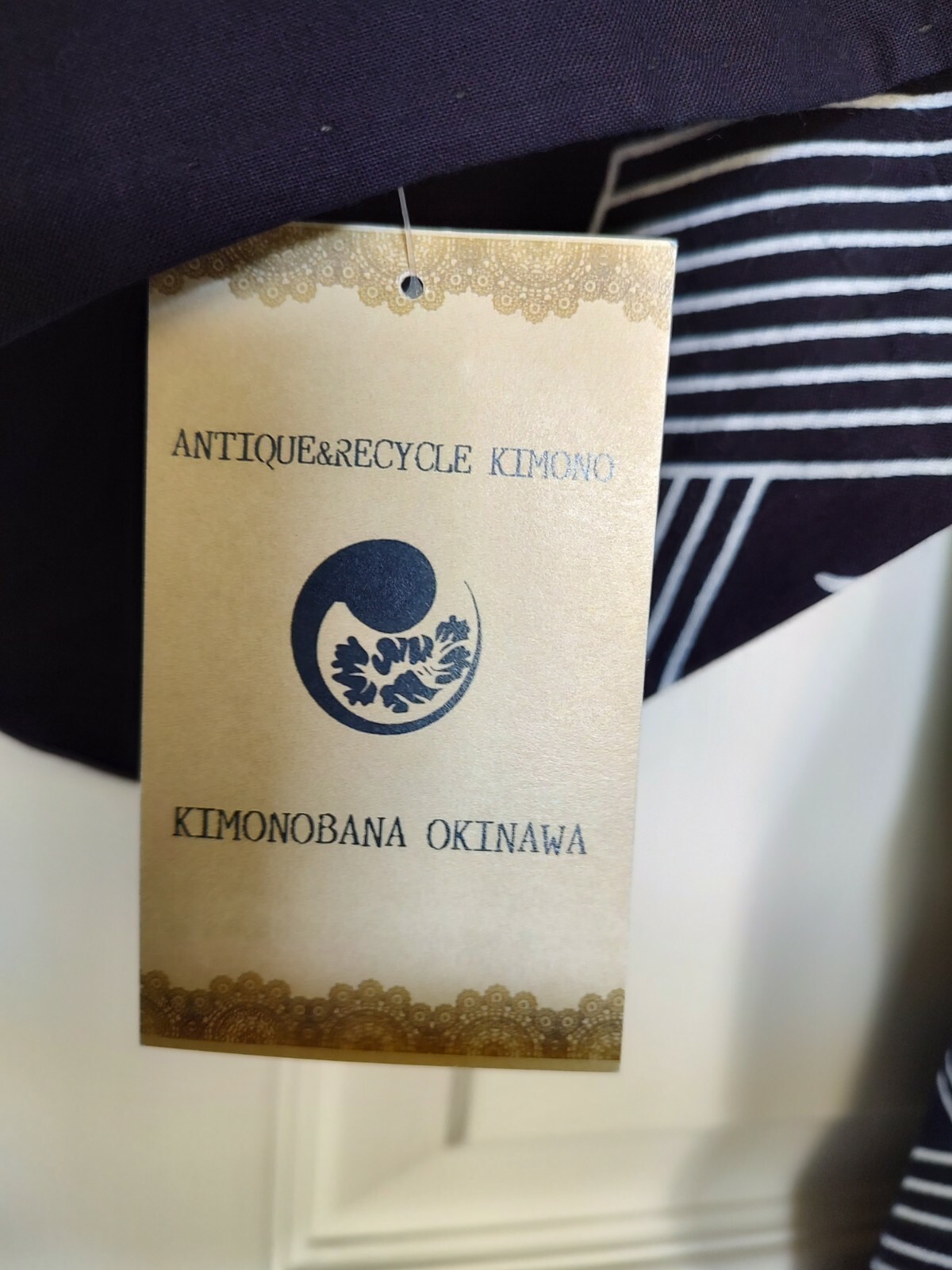 Kimonobana Okinawa Antique & Recycled Kimono, US Seller, Free Shipping
