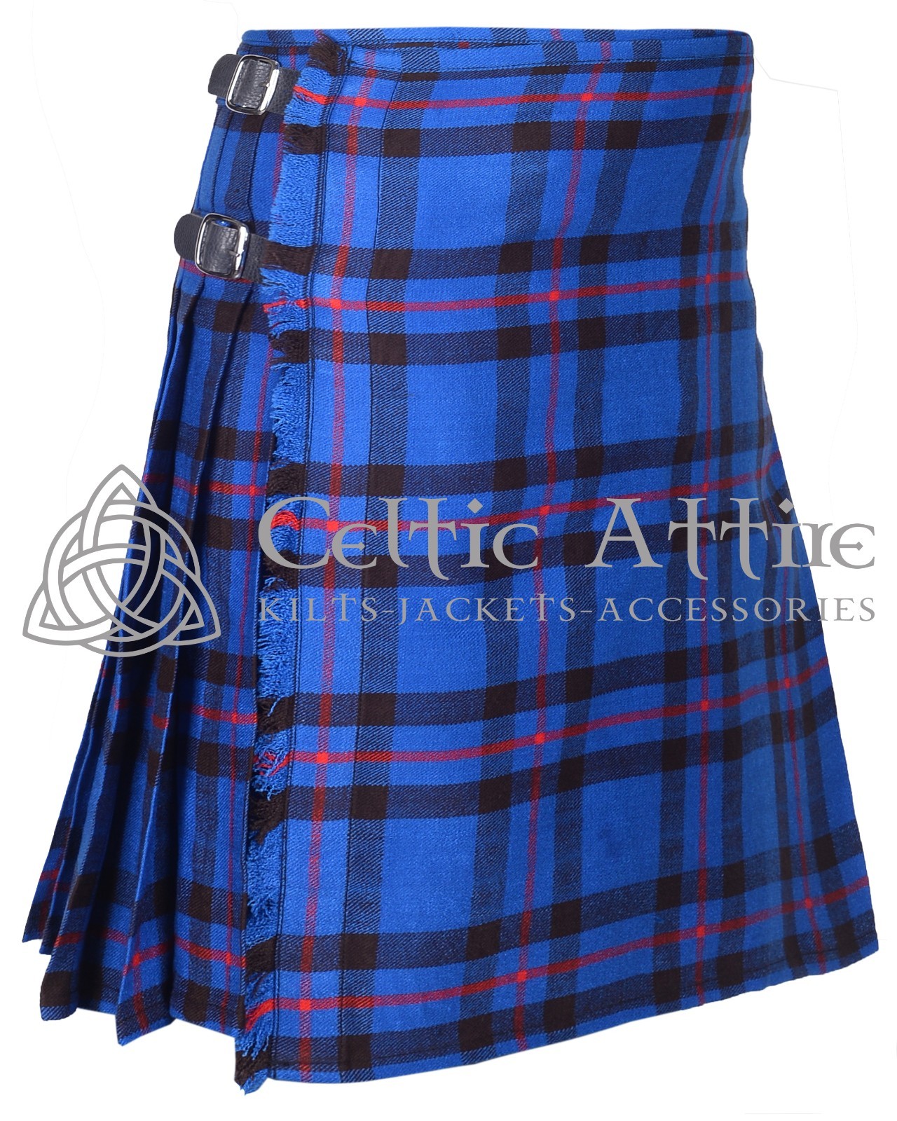 Elliot Modern Tartan 8 Yard Scottish Kilt – Made to Order By Celtic Attire