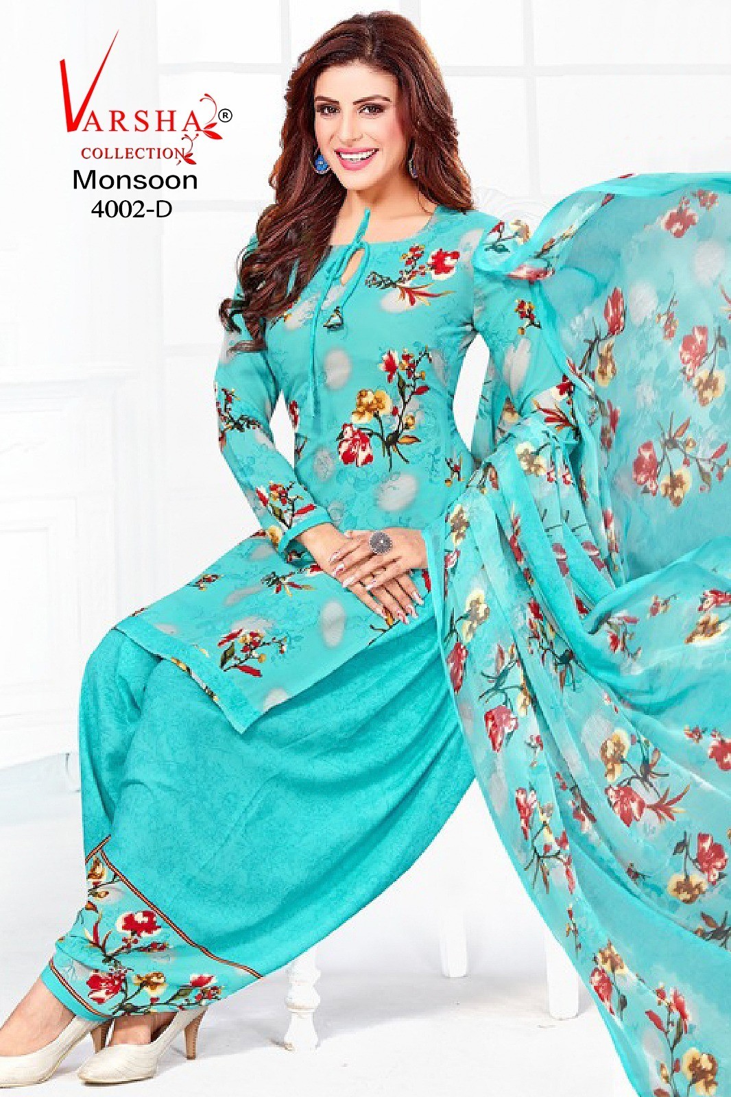 Salwar Kameez Designer Synthetic Pakistan Pullover Punjabi Dress Indian Crepe