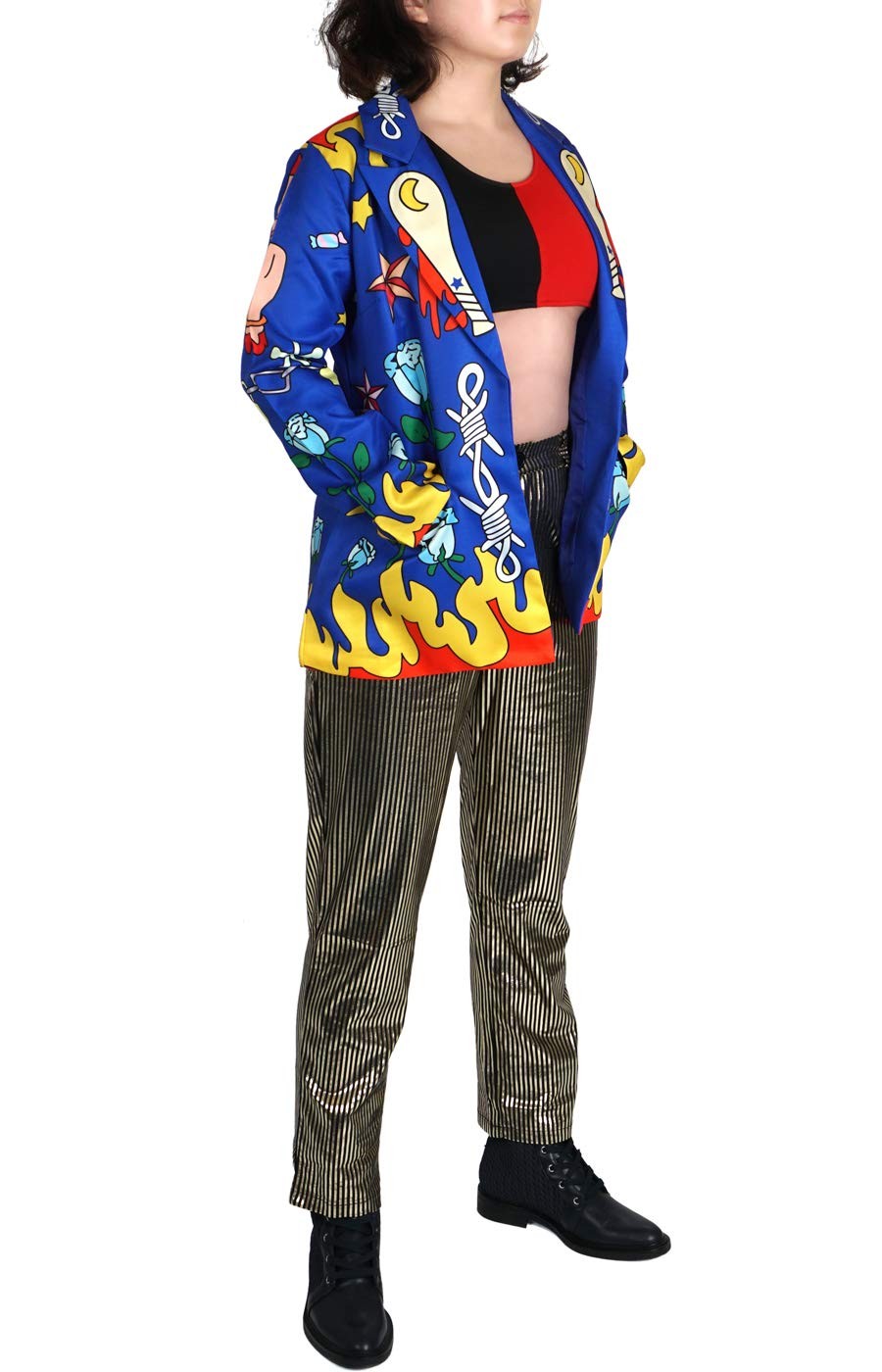 Cosplay Costume by Harley with Jacket, Pants and Top | Size L