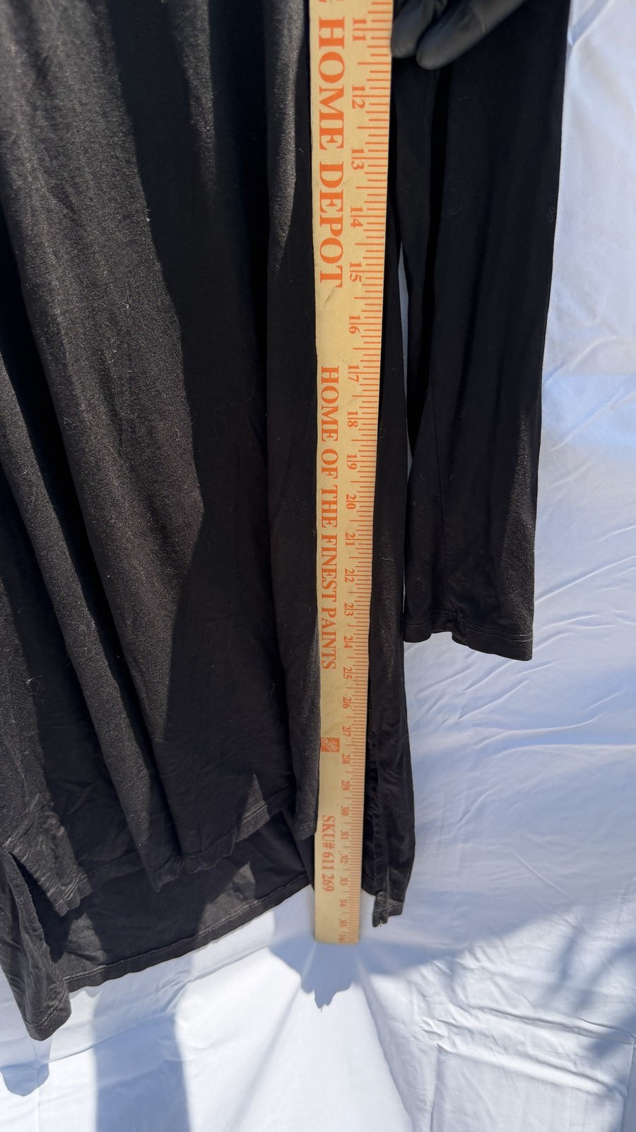 Michael Lauren Black Long Sleeve Crew Neck Top XS