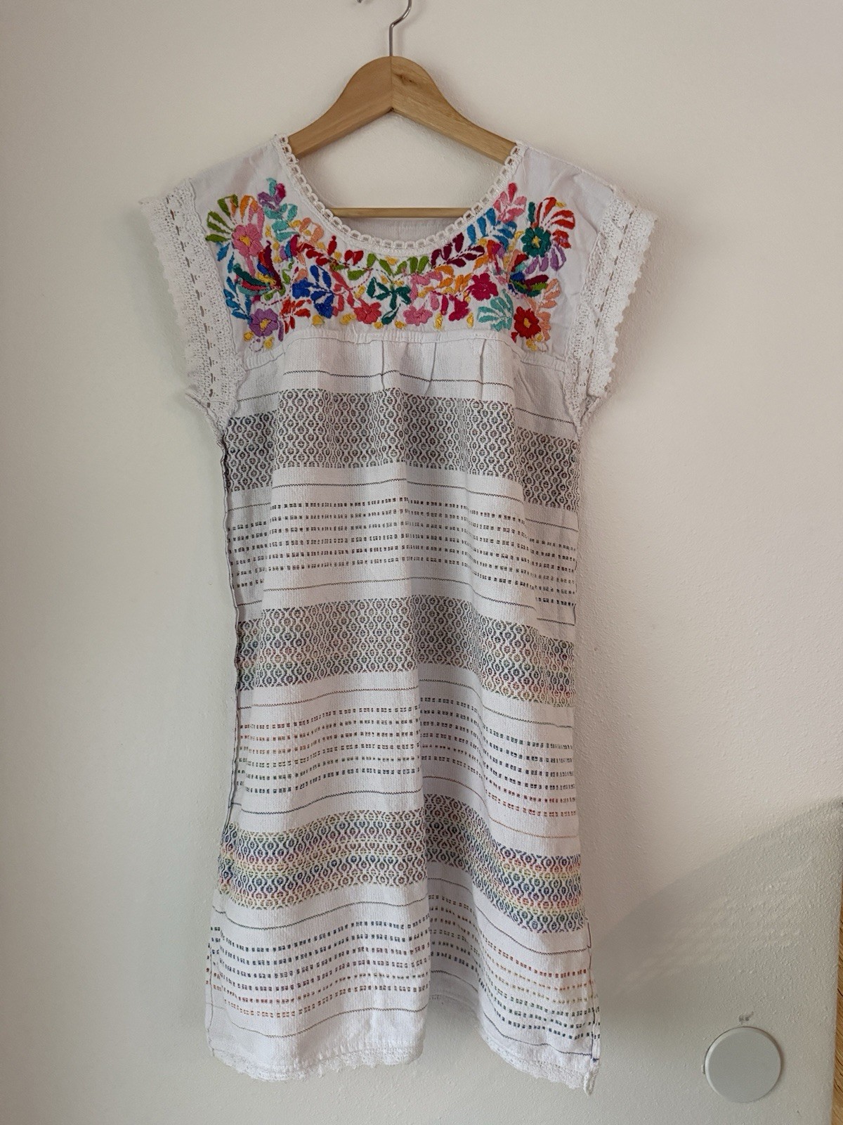 Traditional Mexican dress Paloma Size Small Made In Mexico 🇲🇽