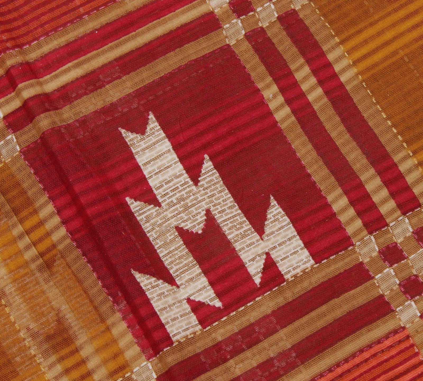 Sushila Vintage Multi-Color 100% Saree Pure Cotton Printed 5 Yard Craft Fabric